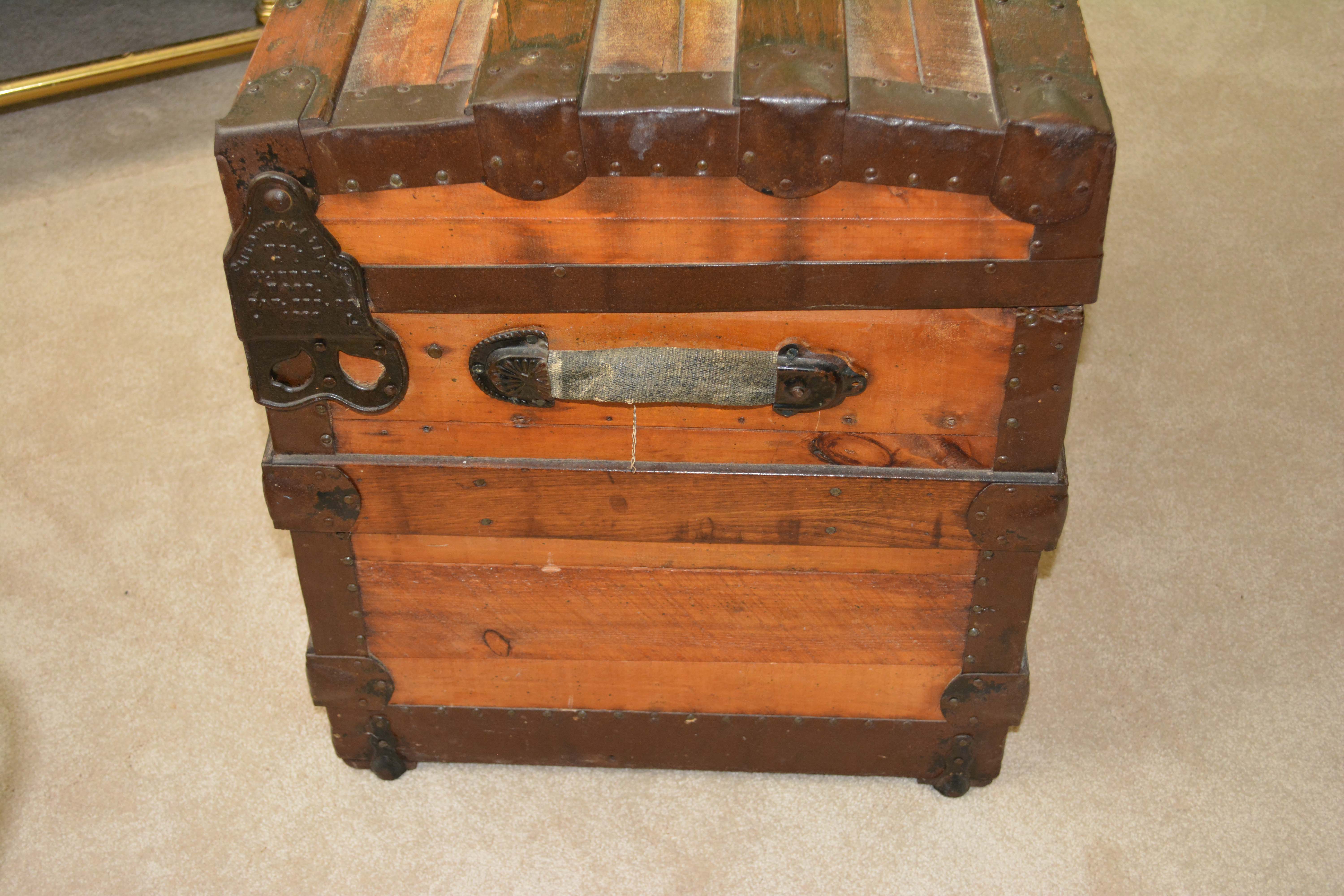 Antique Dome Top Trunk