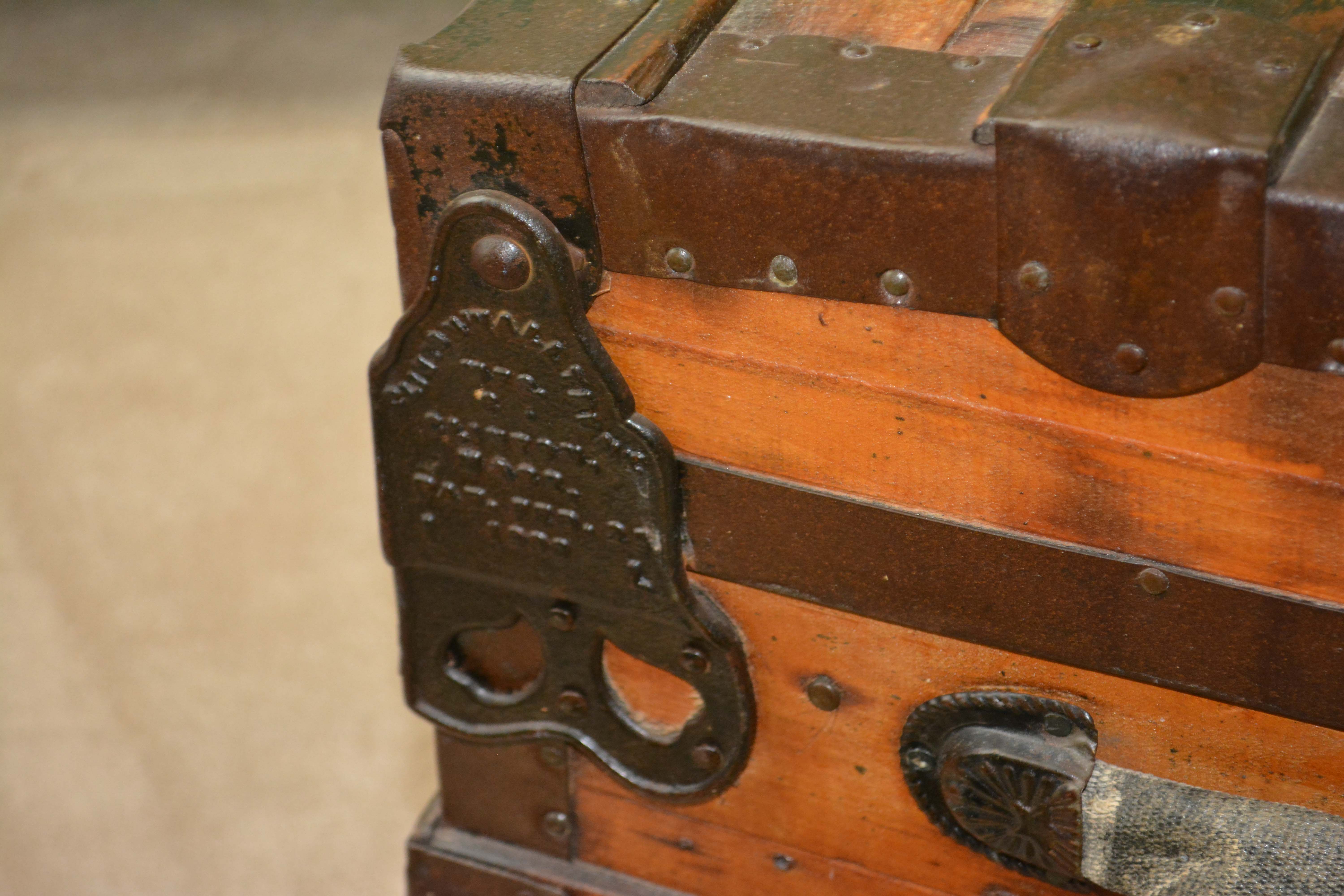 Antique Dome Top Trunk