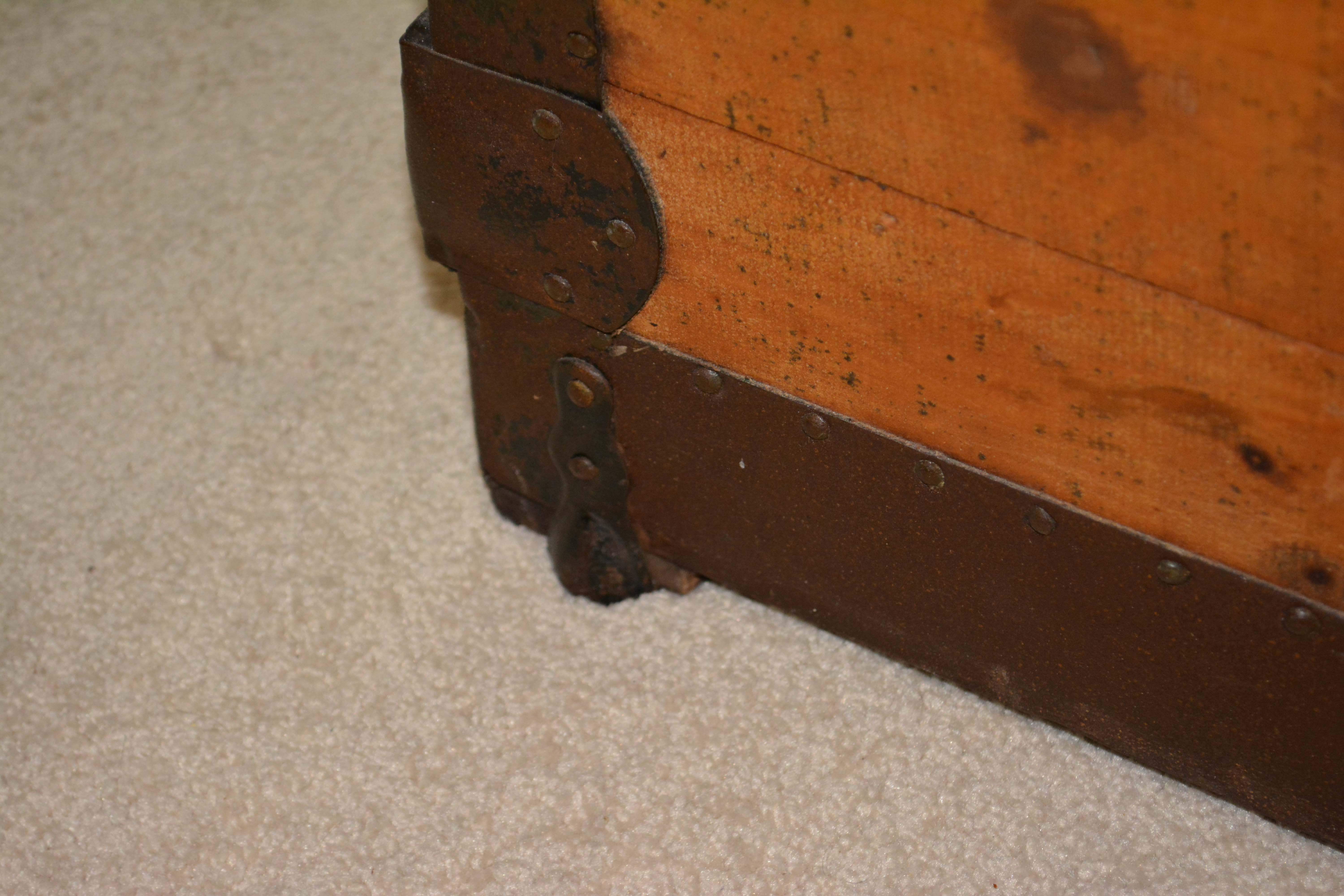 Antique Dome Top Trunk