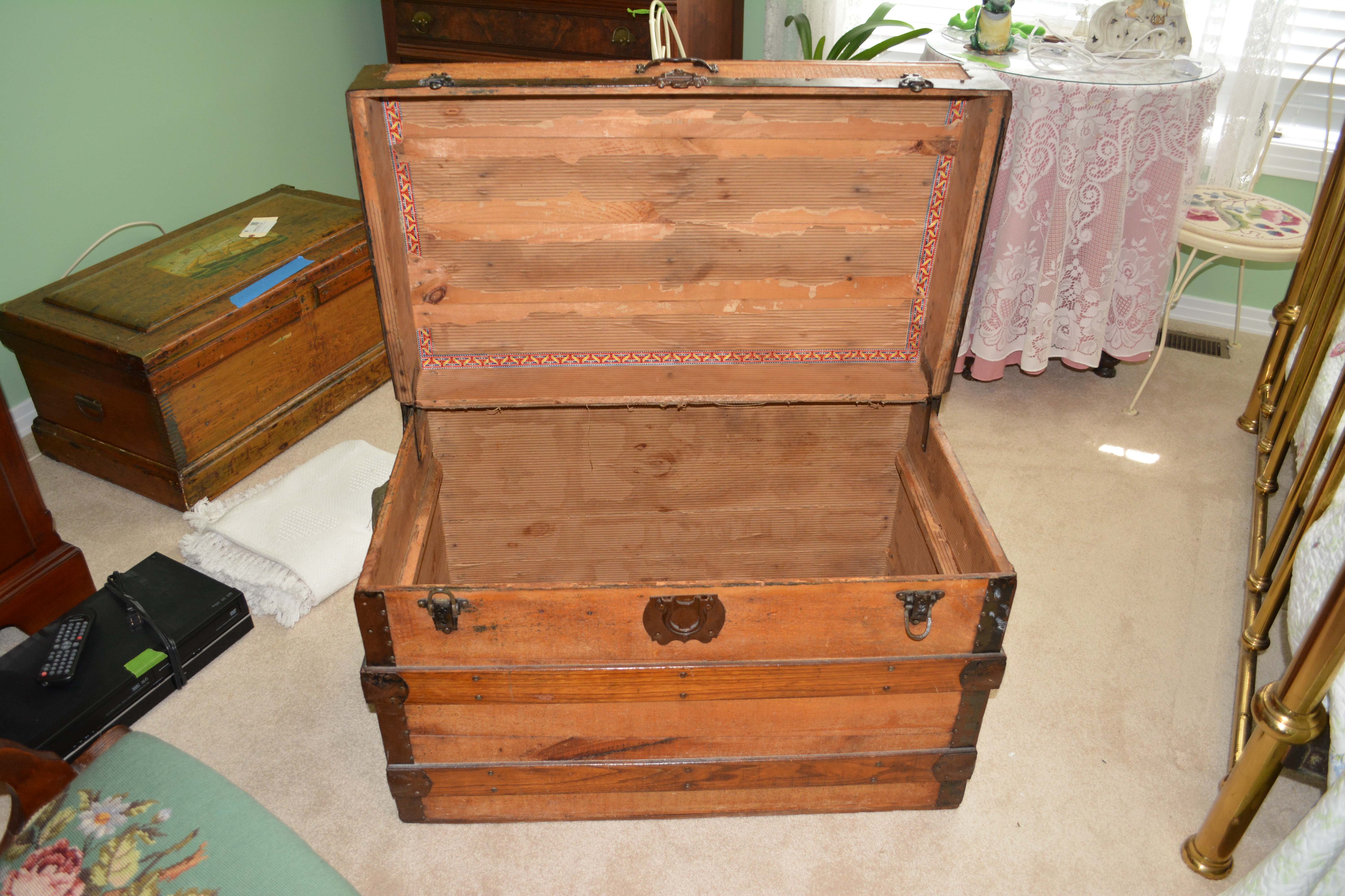 Antique Dome Top Trunk