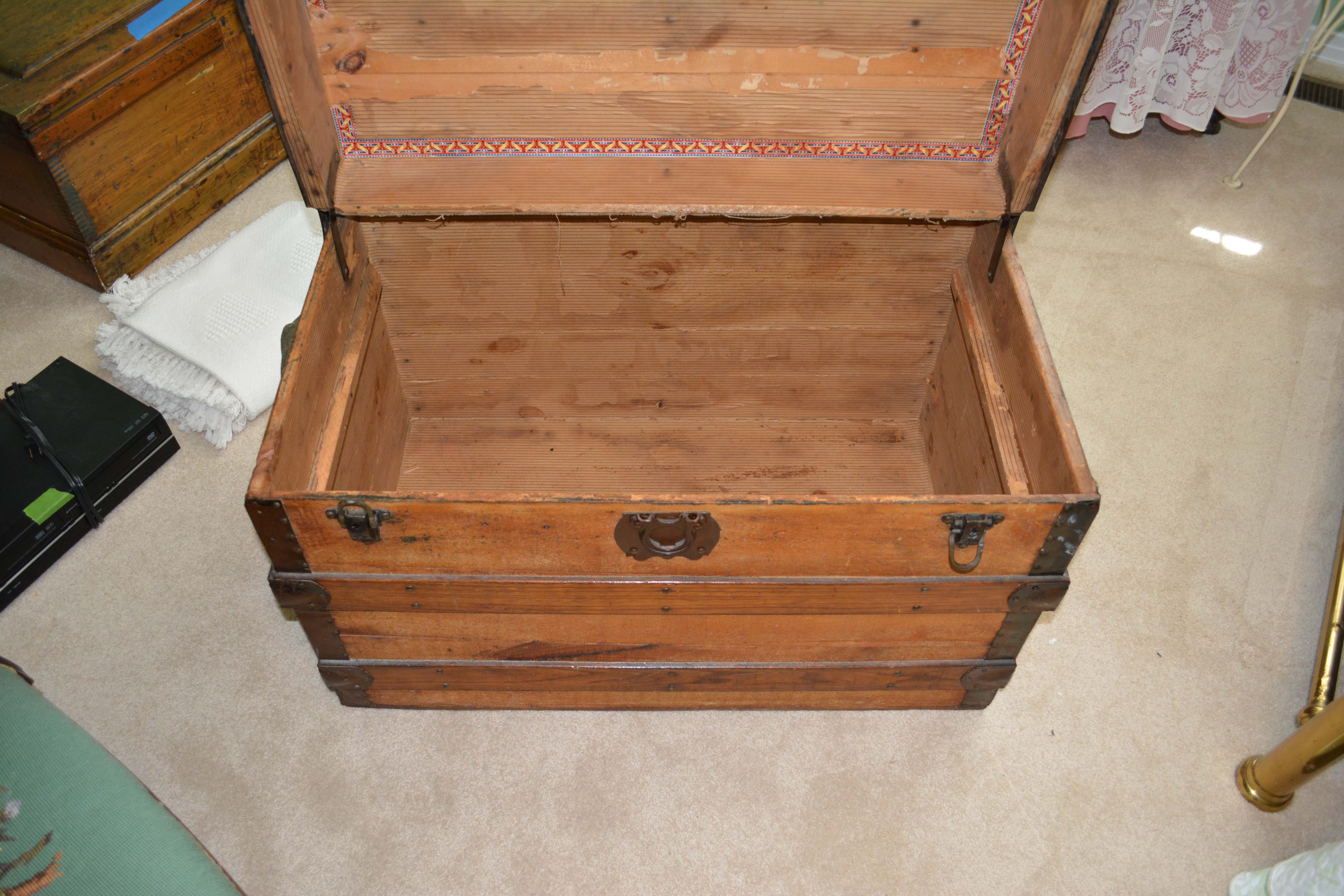Antique Dome Top Trunk