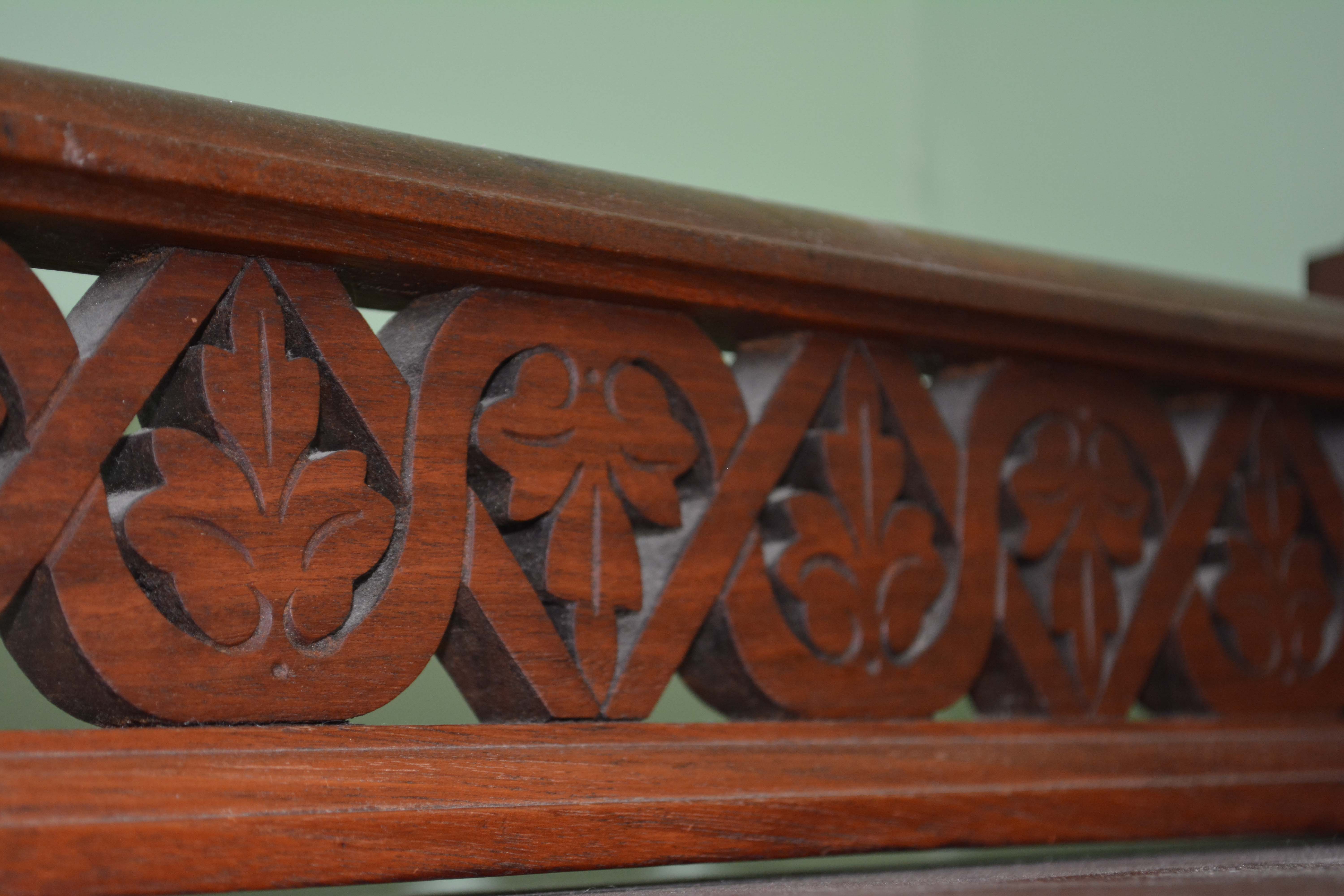 Aesthetic-Movement Walnut Tall Chest of Drawers