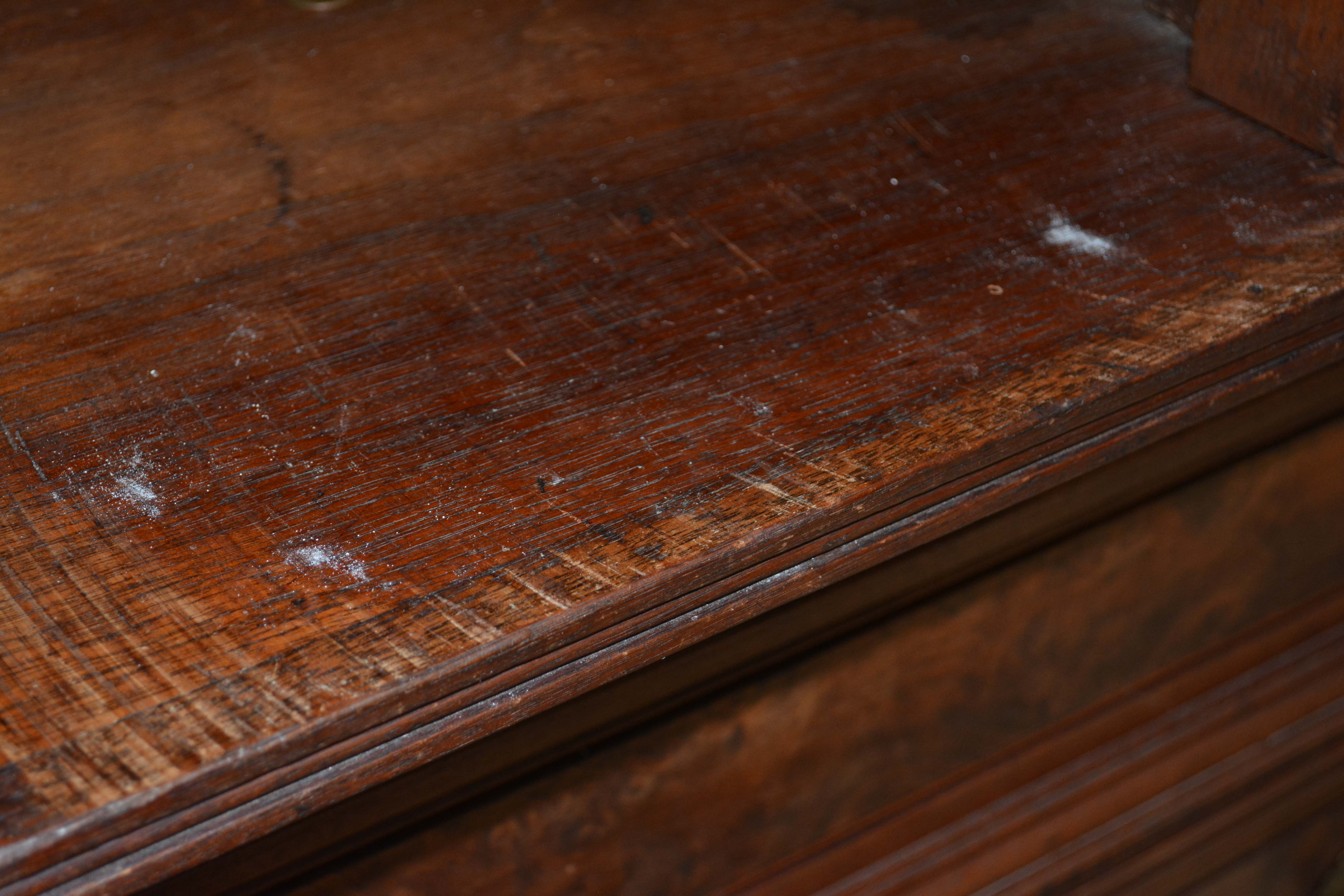 Aesthetic-Movement Walnut Tall Chest of Drawers