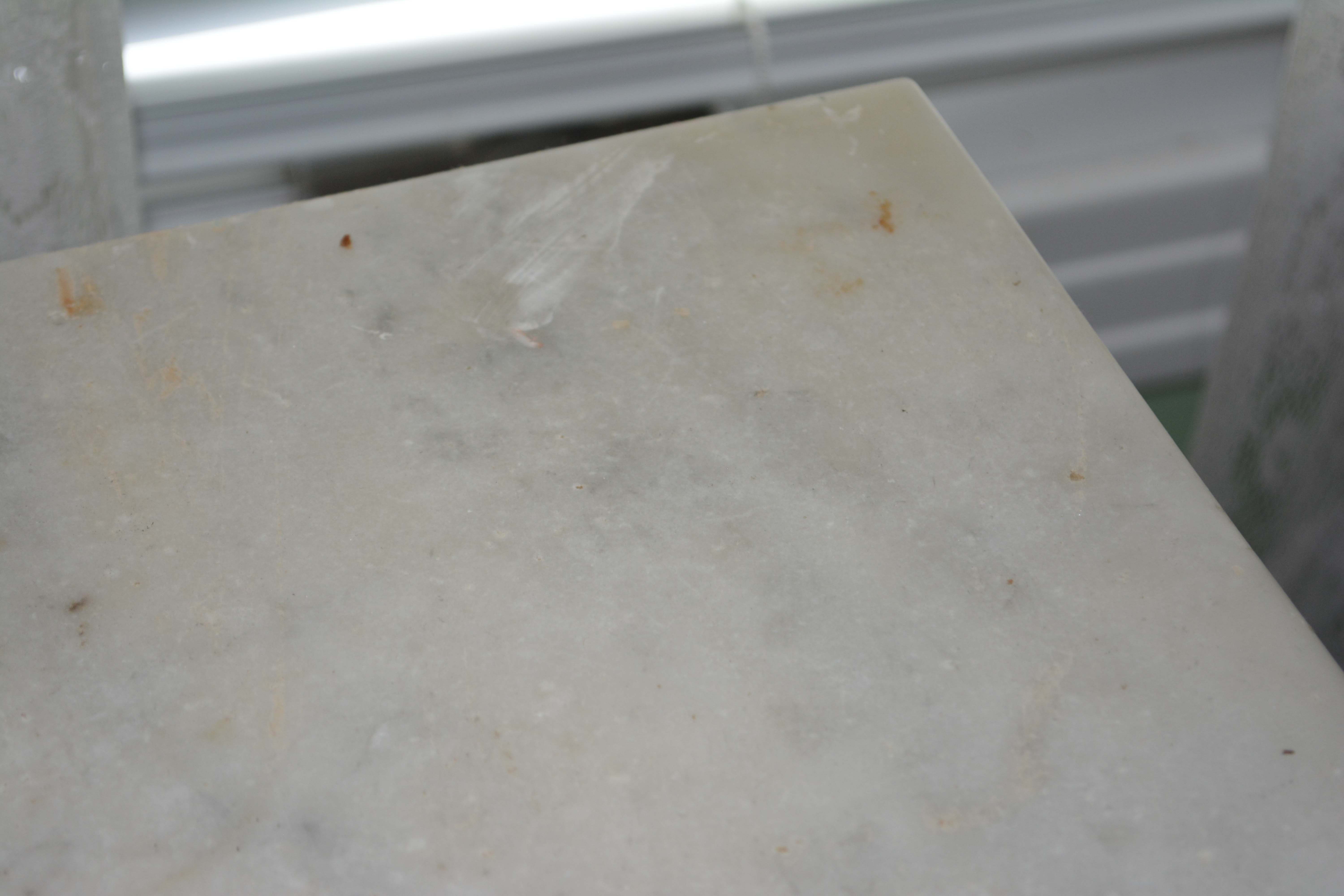 Victorian Marble Top Tiered Side Table