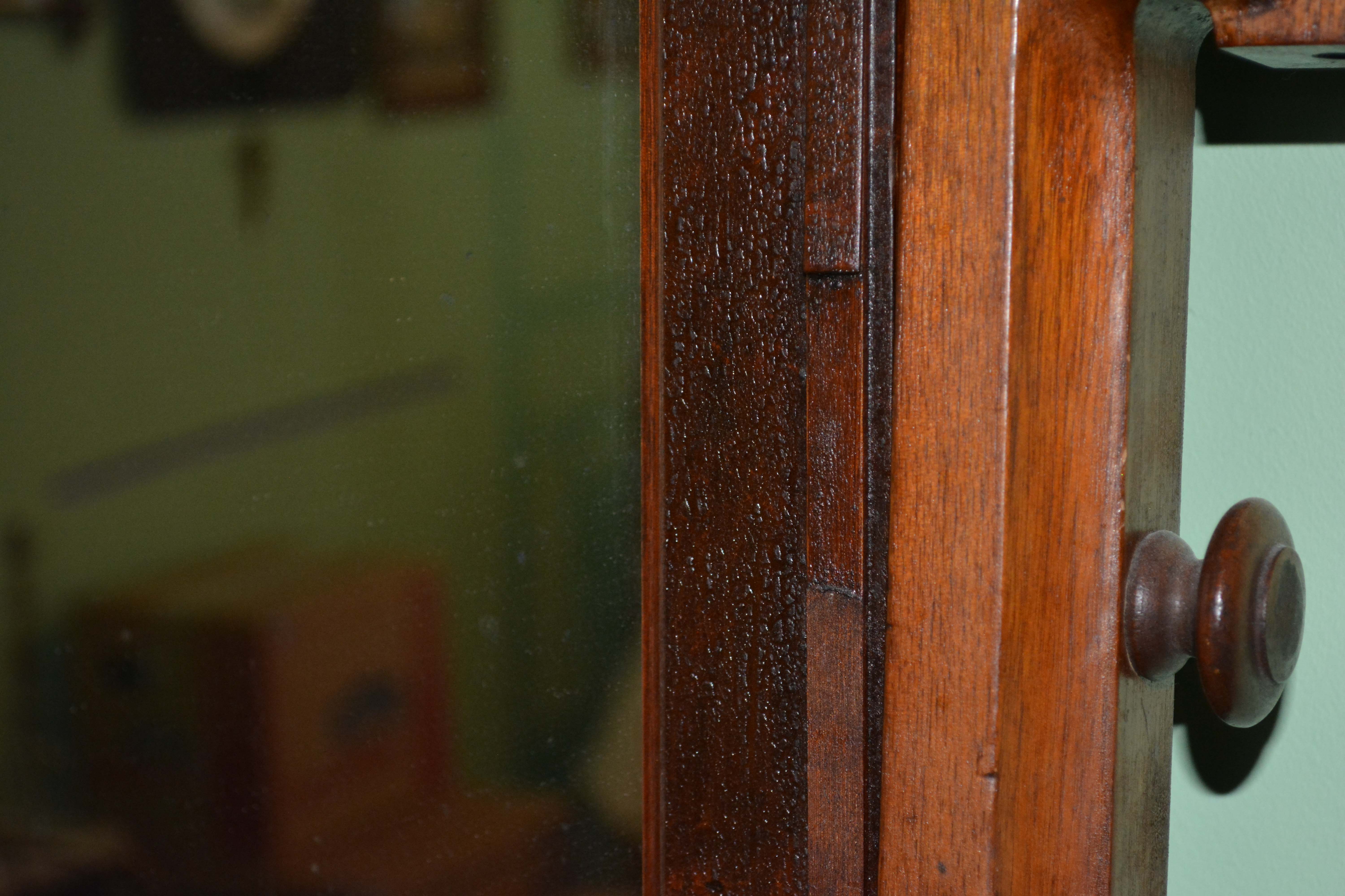 Antique Early Victorian Chest of Drawers with Mirror