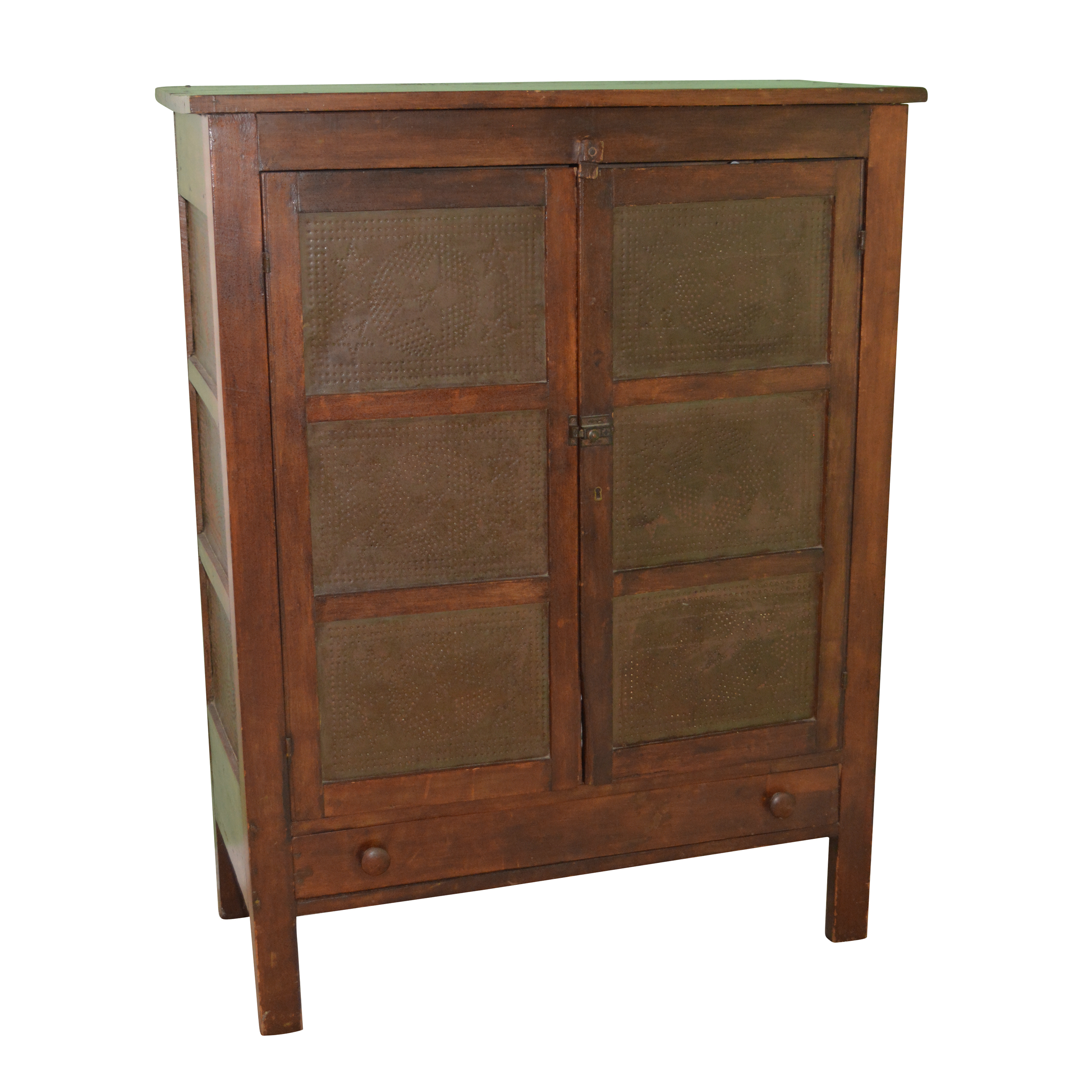 Antique Poplar Pie Safe