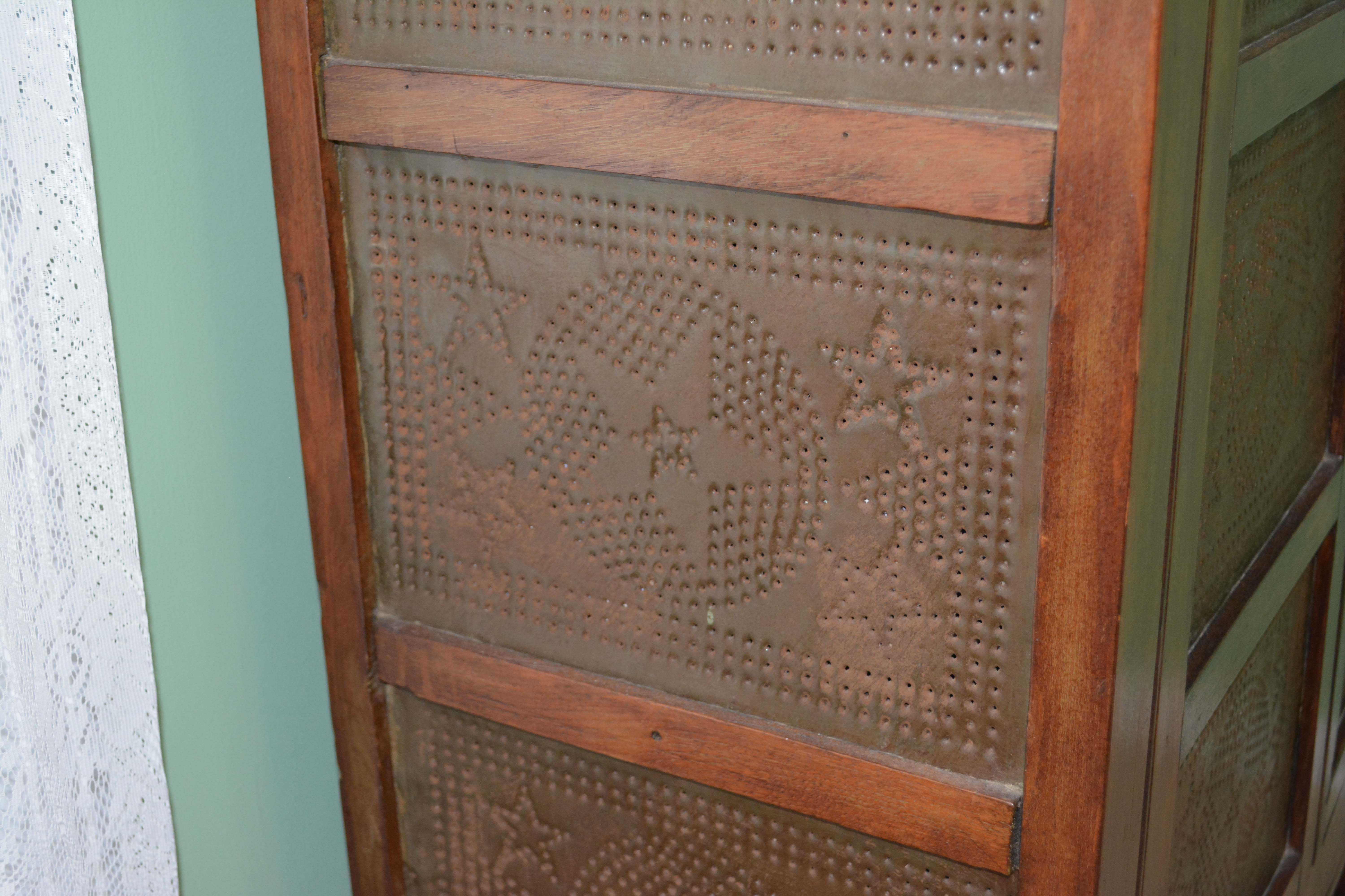 Antique Poplar Pie Safe