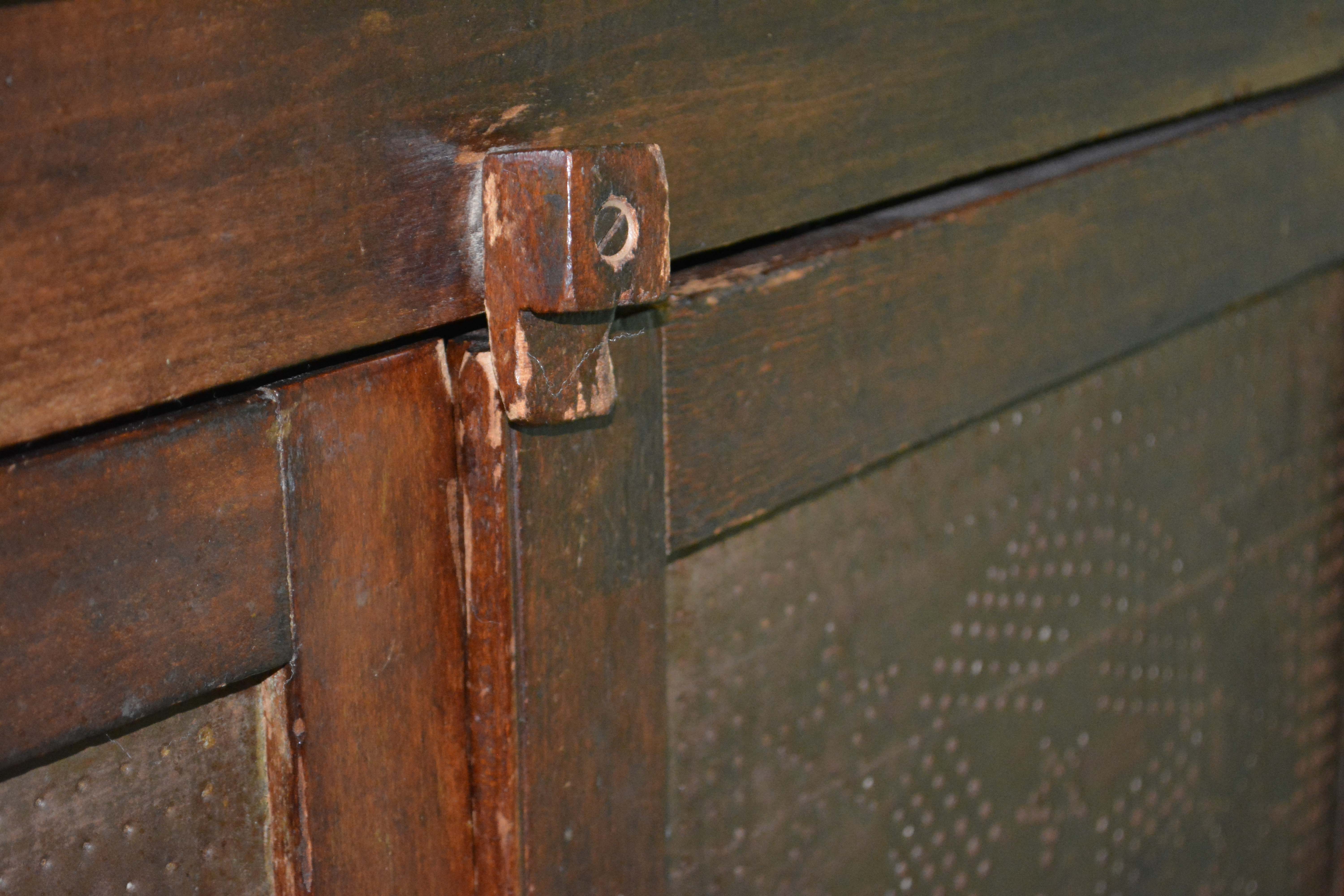 Antique Poplar Pie Safe