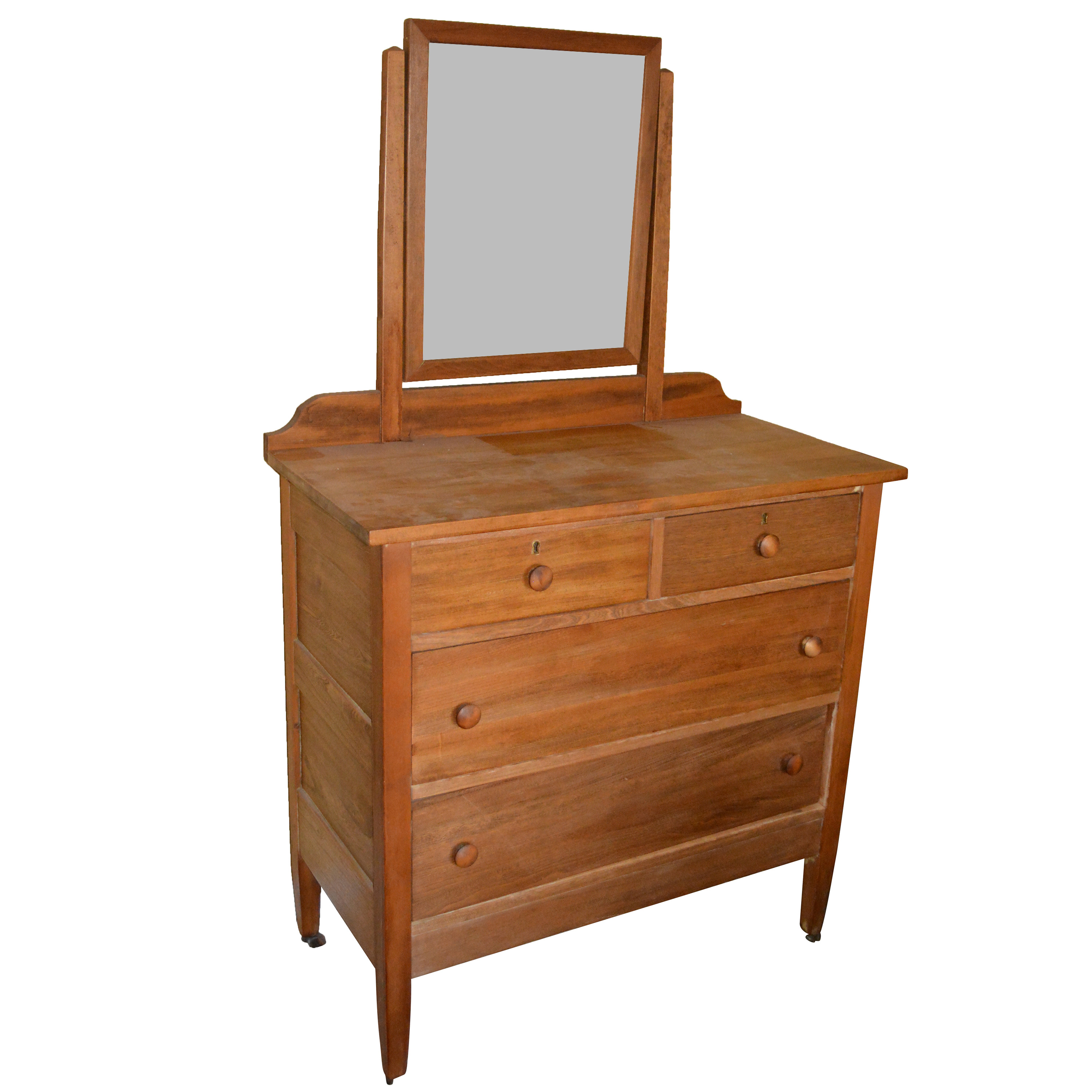 Vintage Mirrored Chest of Drawers