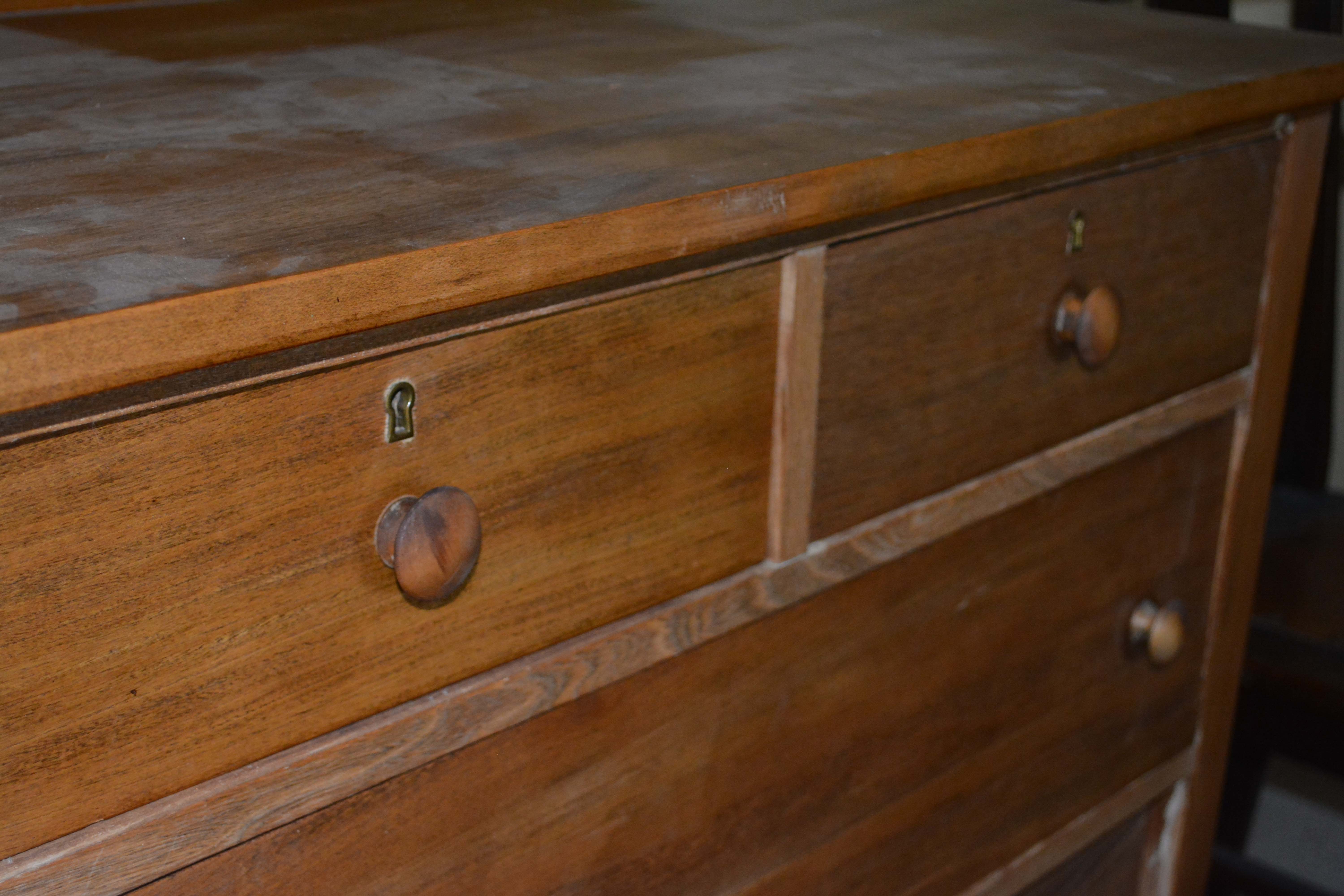 Vintage Mirrored Chest of Drawers