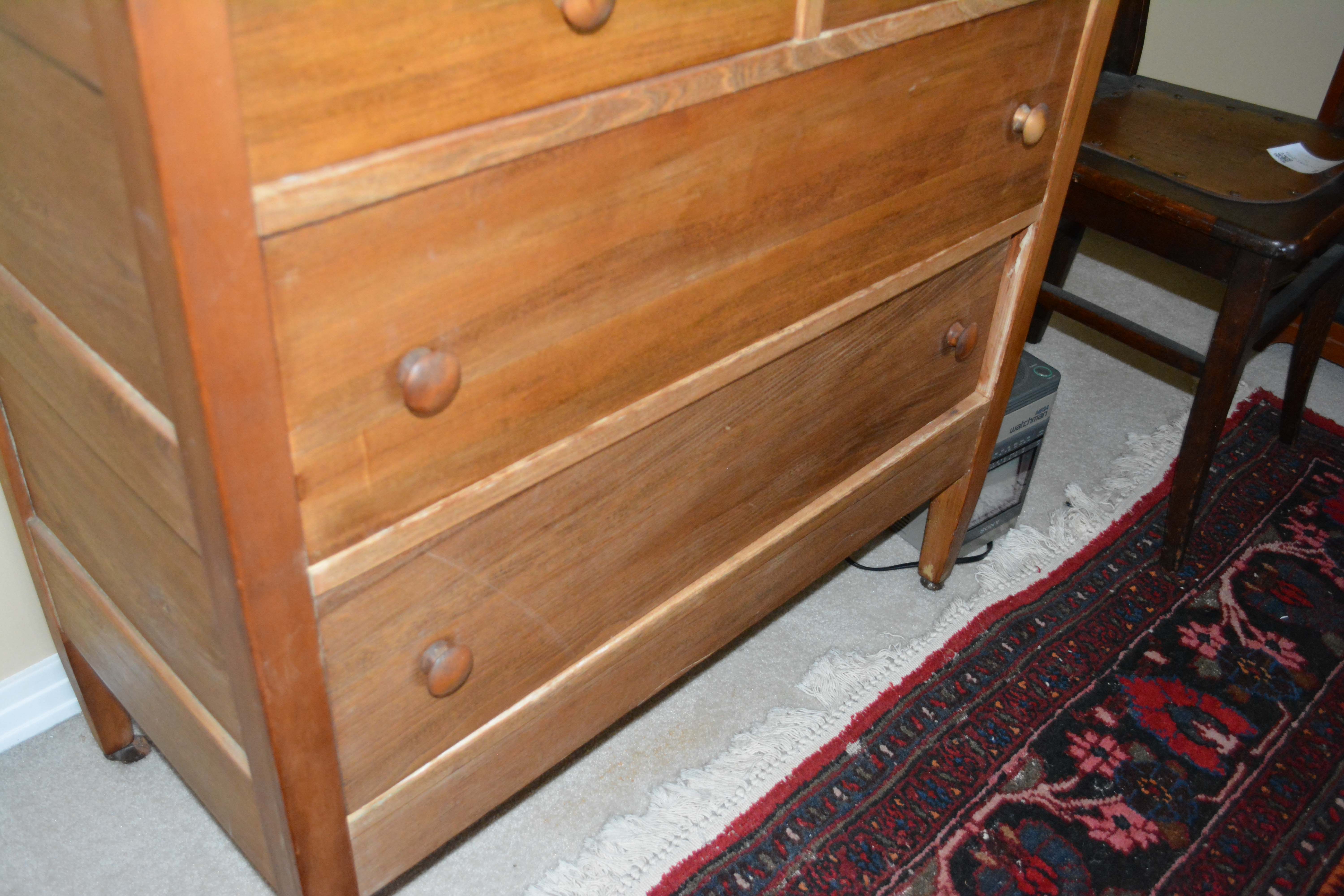 Vintage Mirrored Chest of Drawers