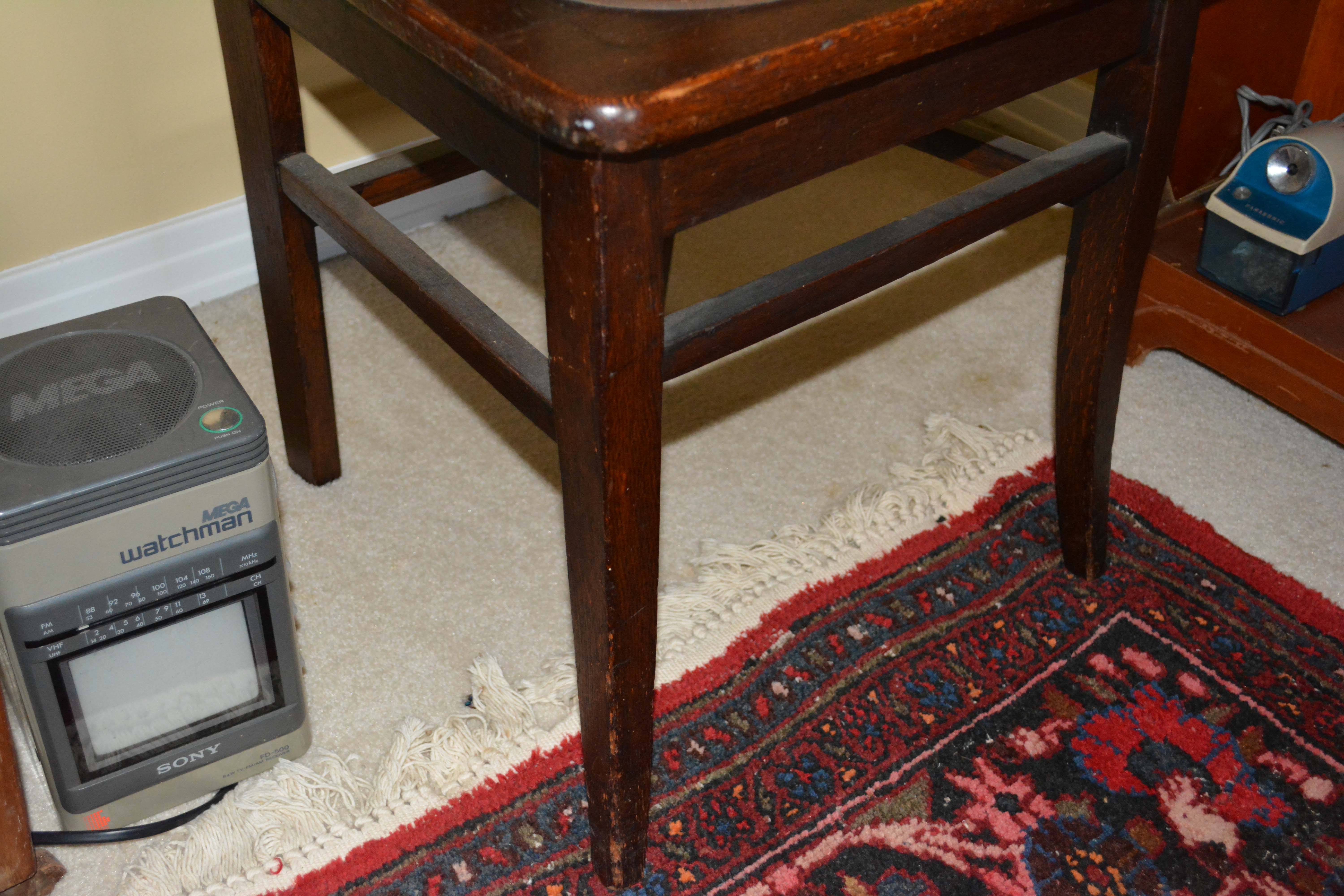 Antique Oak Side Chair