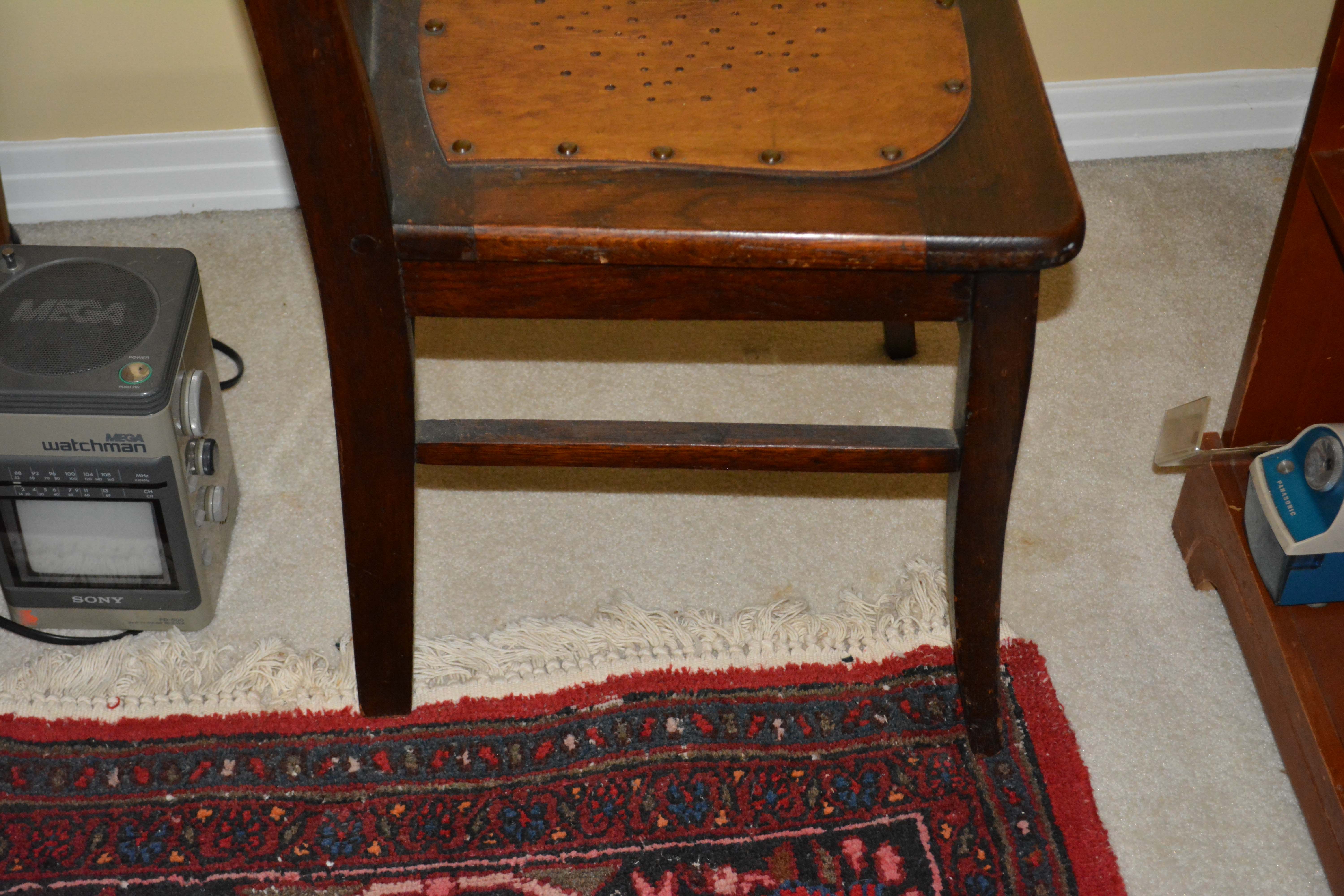 Antique Oak Side Chair