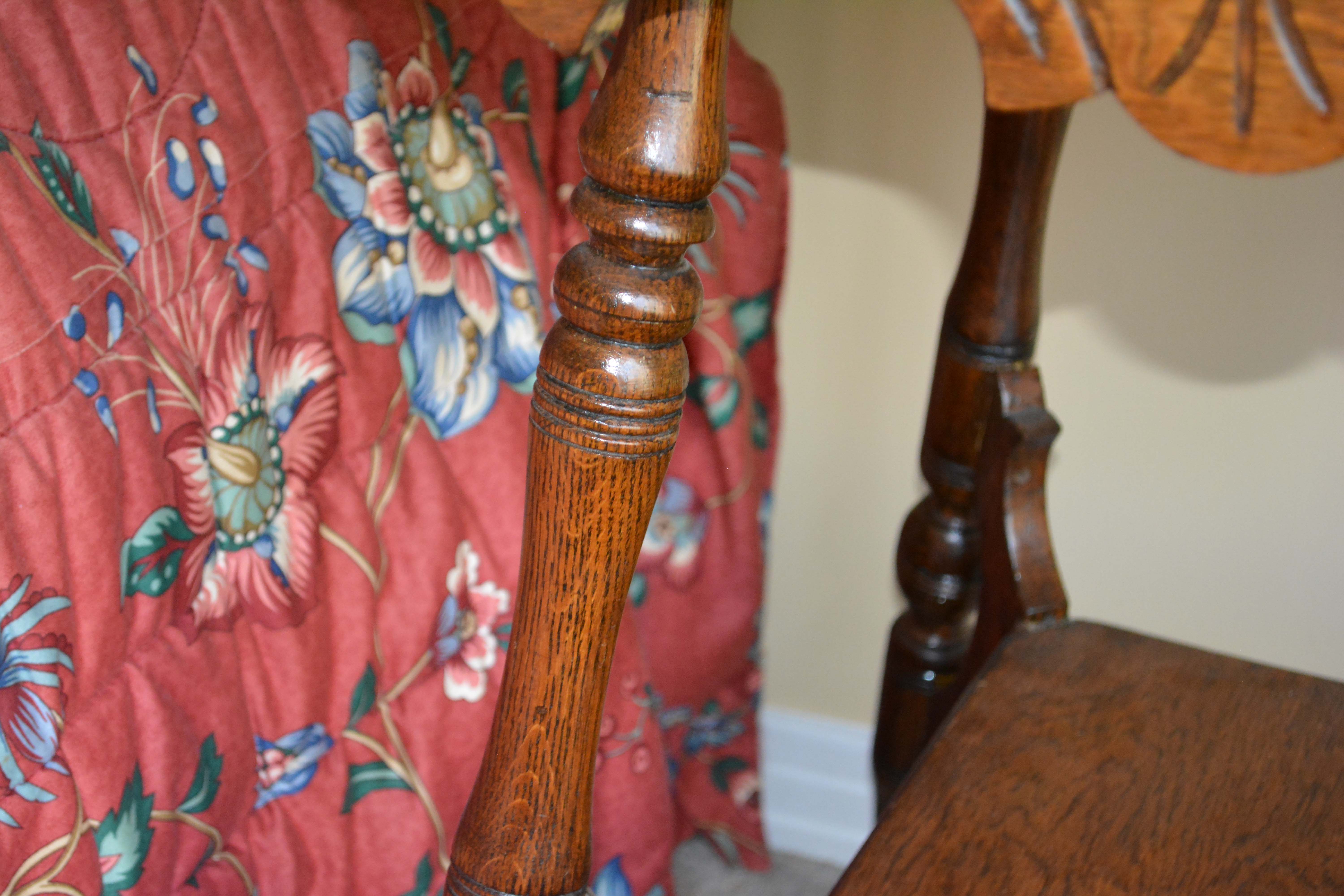 Antique Oak Side Table