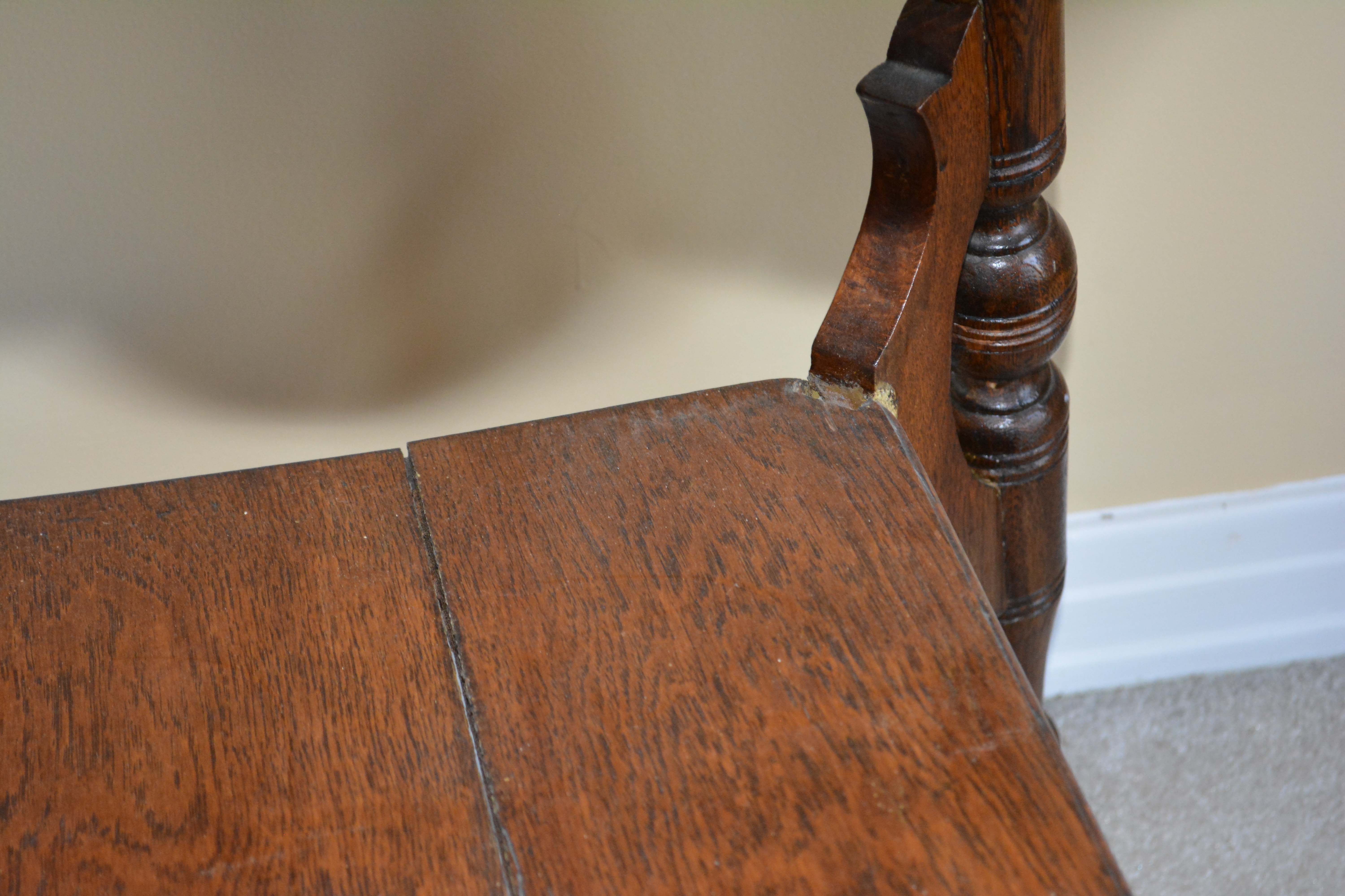 Antique Oak Side Table