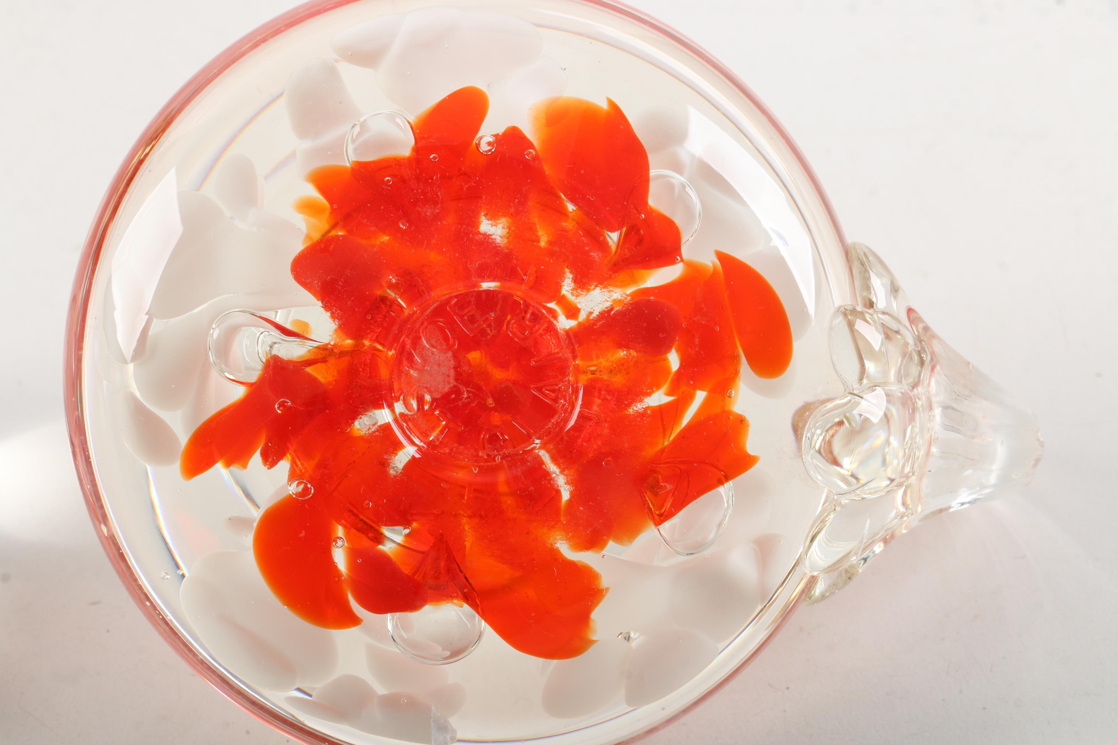 Joe St. Clair Blown Glass Perfume Bottle