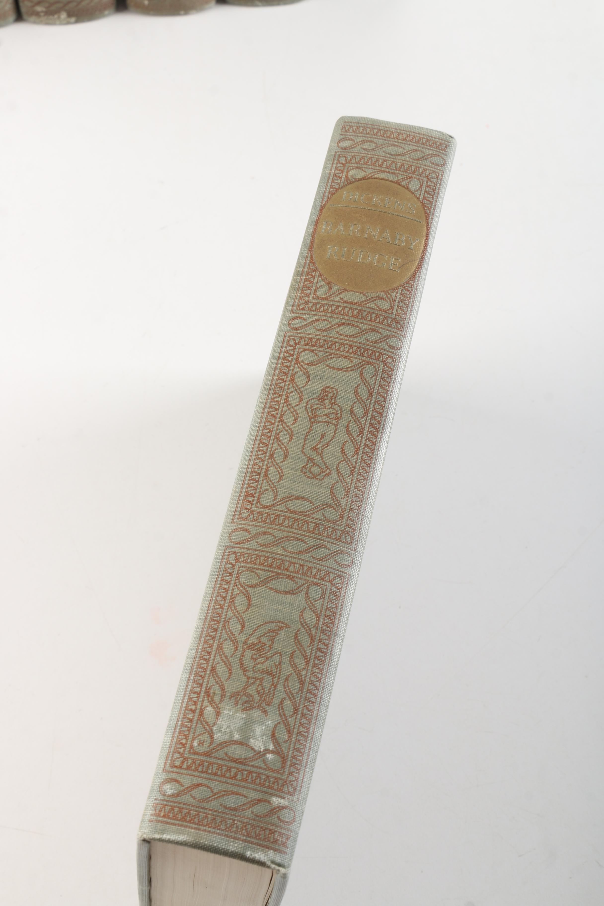 Circa 1940 Partial "Works of Charles Dickens" Published by Heritage Press