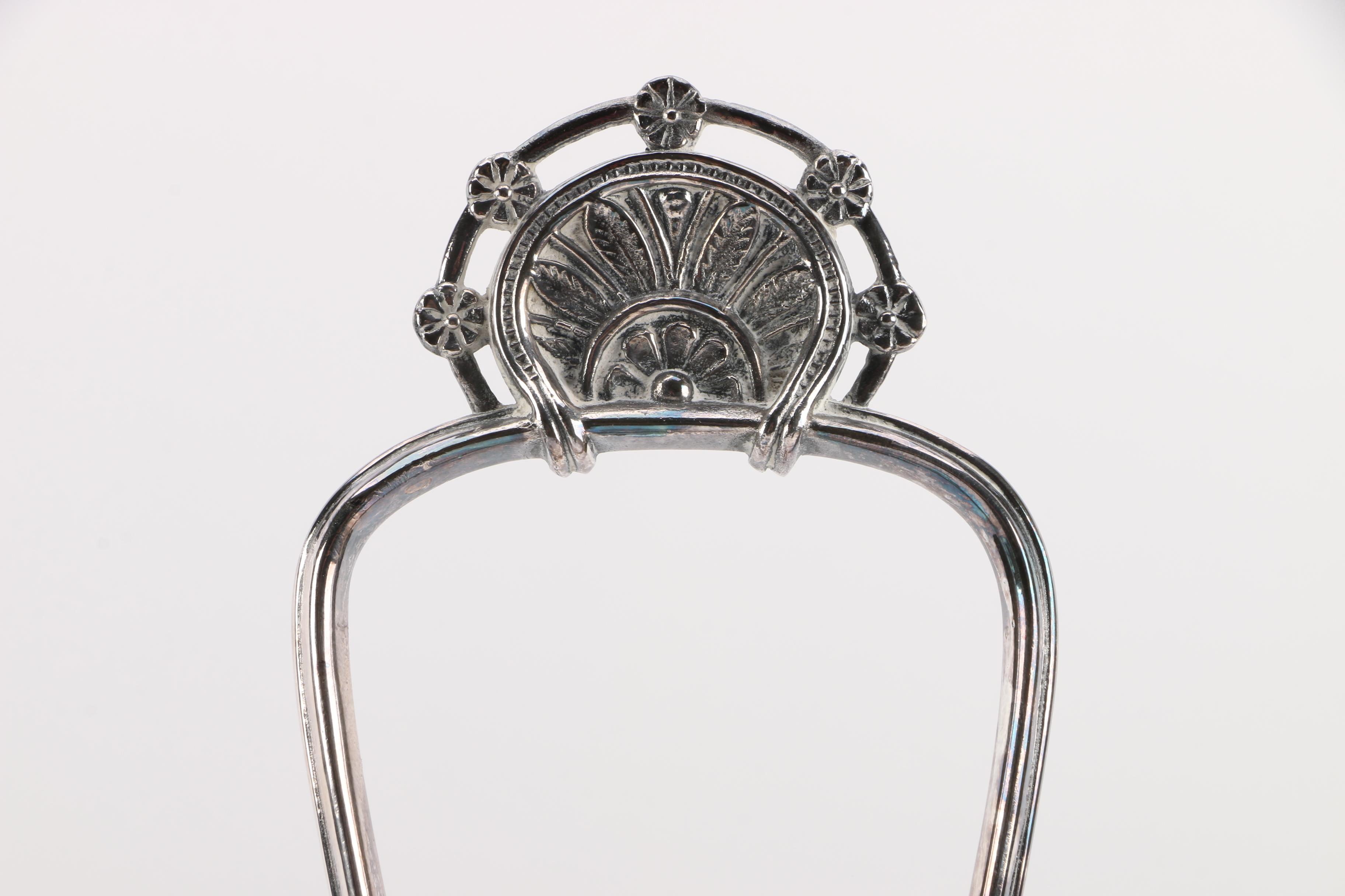 Pairpoint Quadruple Silver Plate Dinner Cruet Set