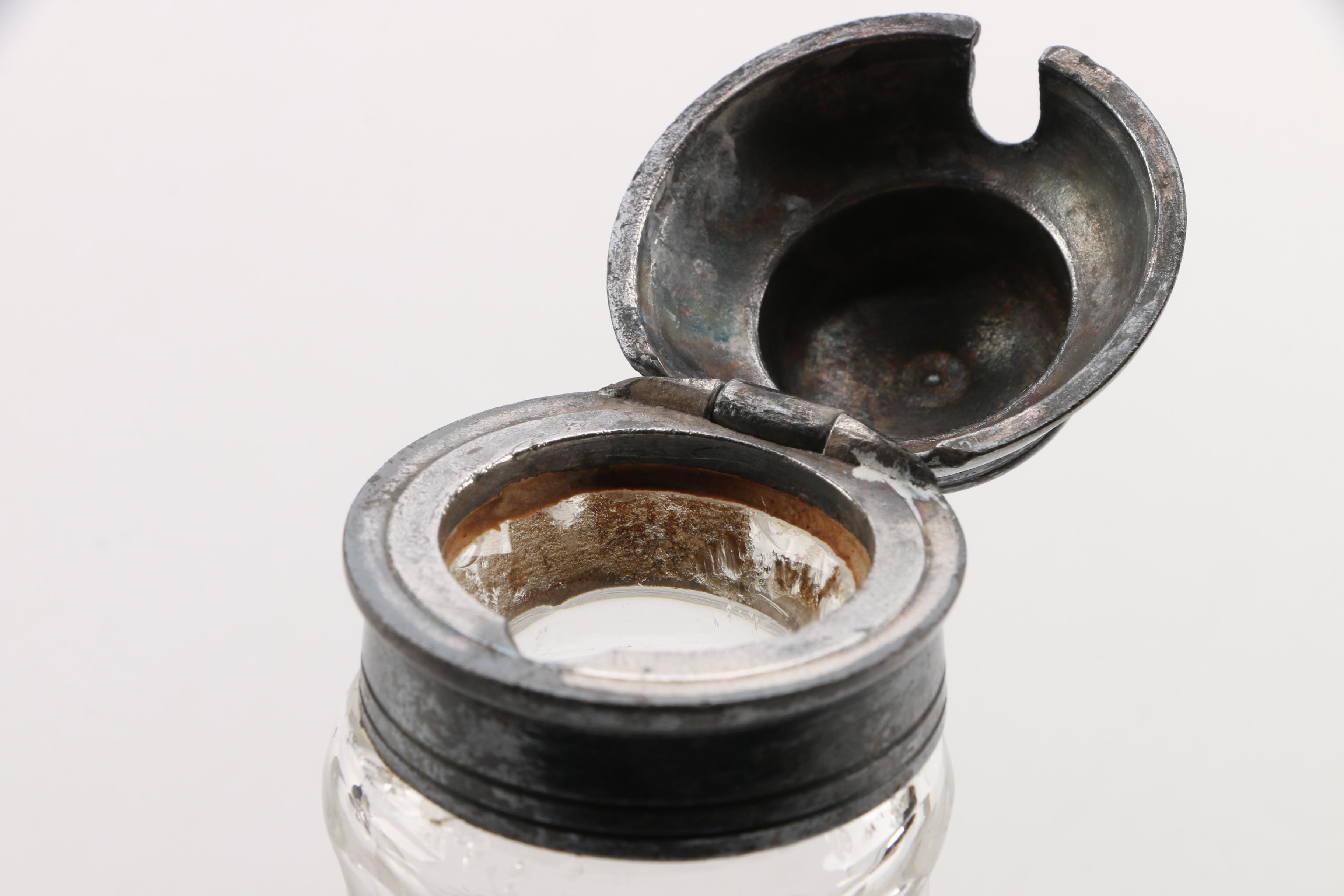 Pairpoint Quadruple Silver Plate Dinner Cruet Set