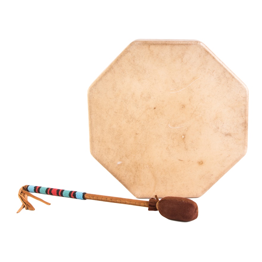 Native American Style Hand Drum