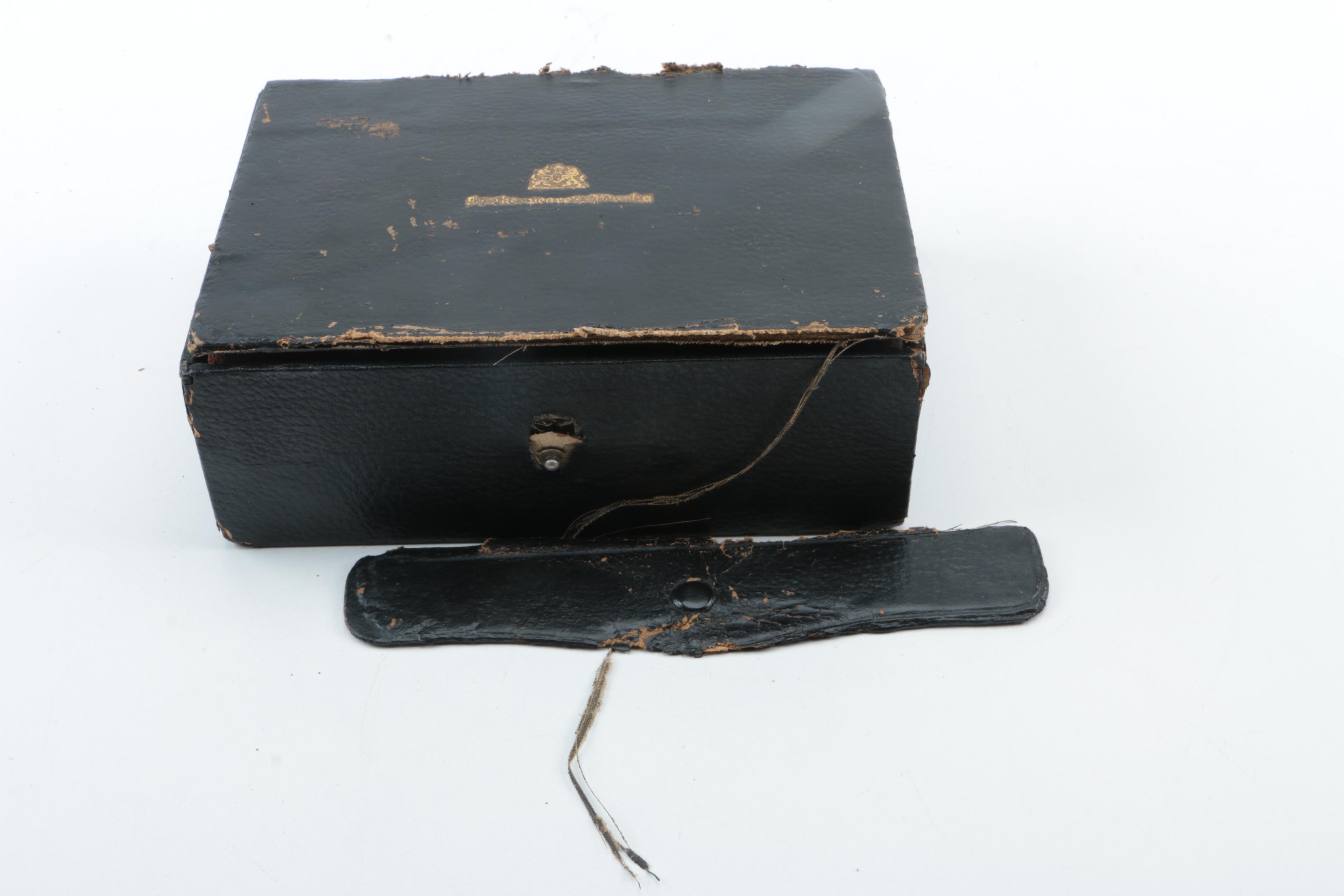 Circa 1920s Knickerbocker Leather Miniature "Shakespeare's Works" Boxed Set