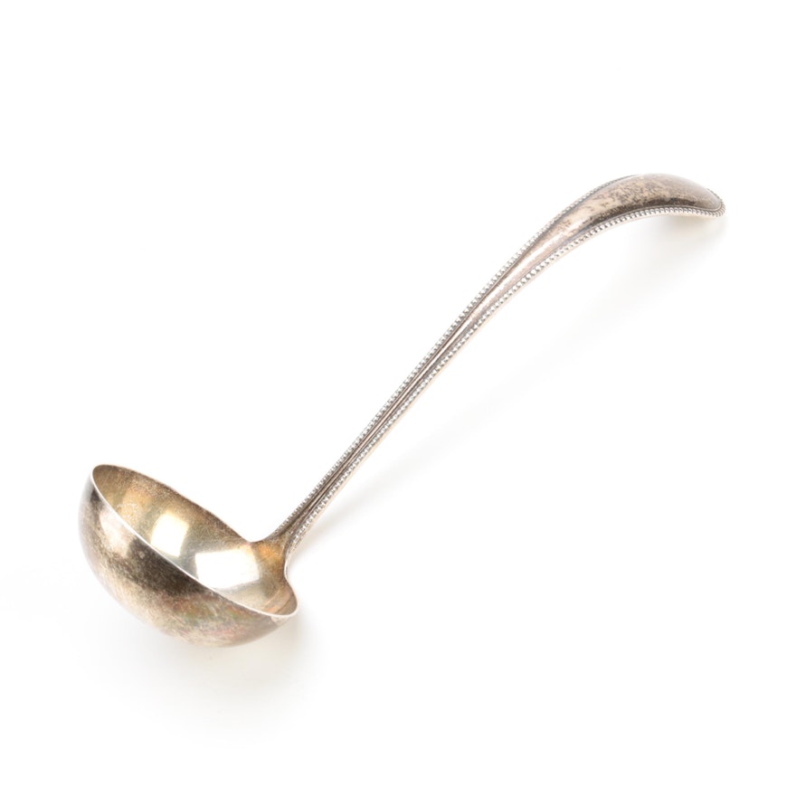 1924 Dutch 833 Silver Ladle