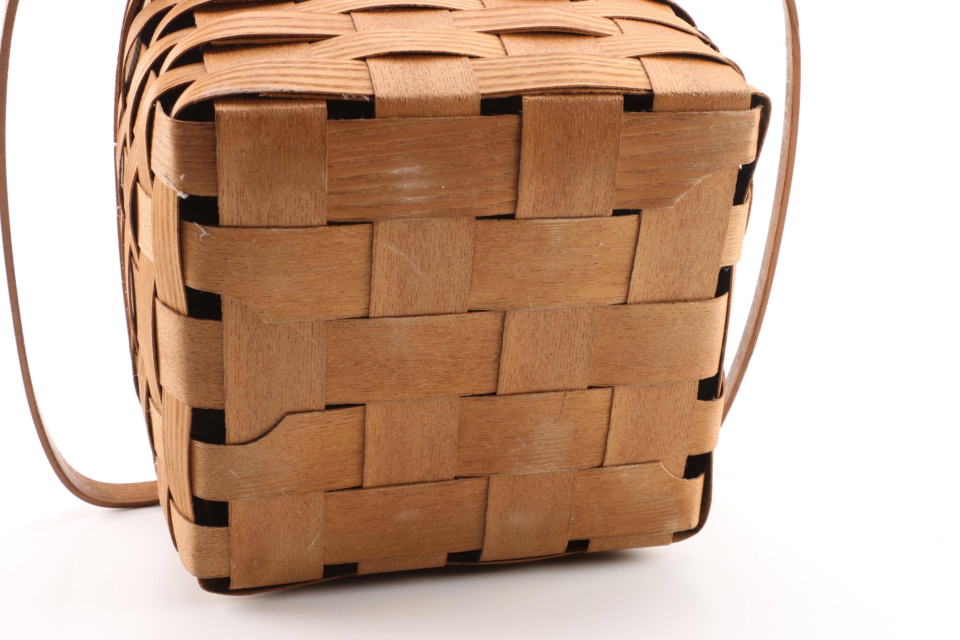 Basketville Vermont Picnic Basket with Small Table Insert