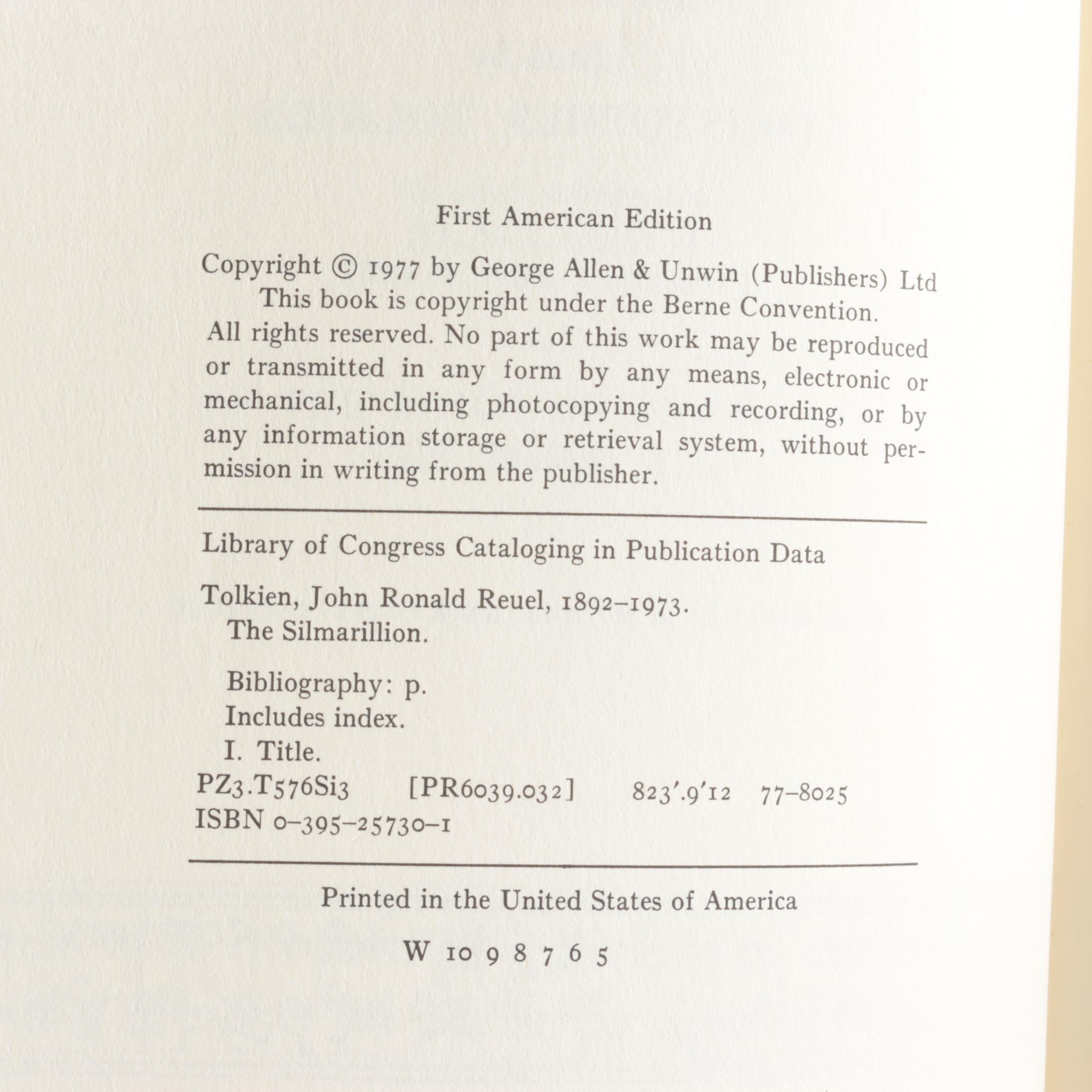 1965 "The Lord of the Rings" Set and More by J.R.R. Tolkien