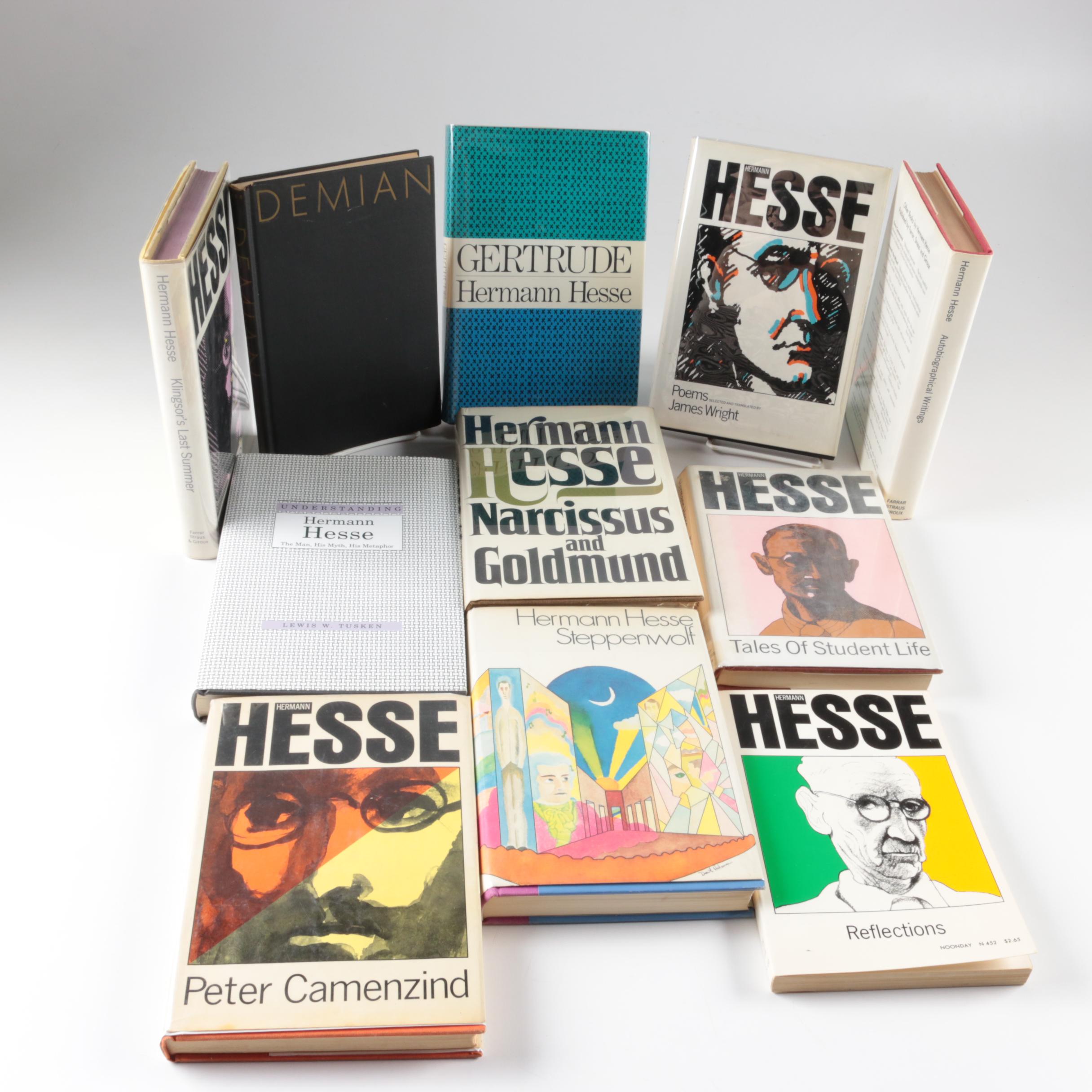 Books by Hermann Hesse Including 1969 First Printing "Gertrude"