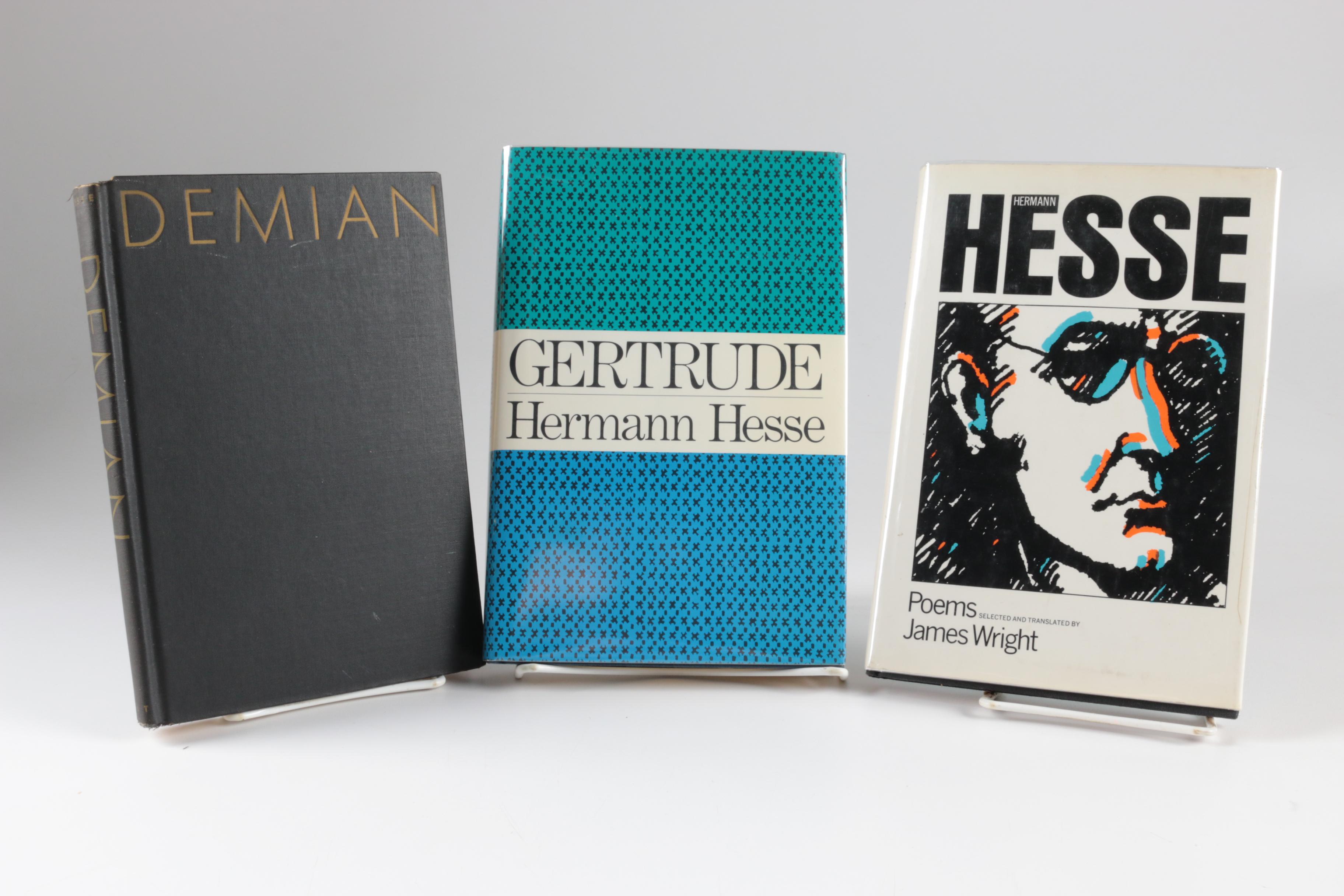 Books by Hermann Hesse Including 1969 First Printing "Gertrude"