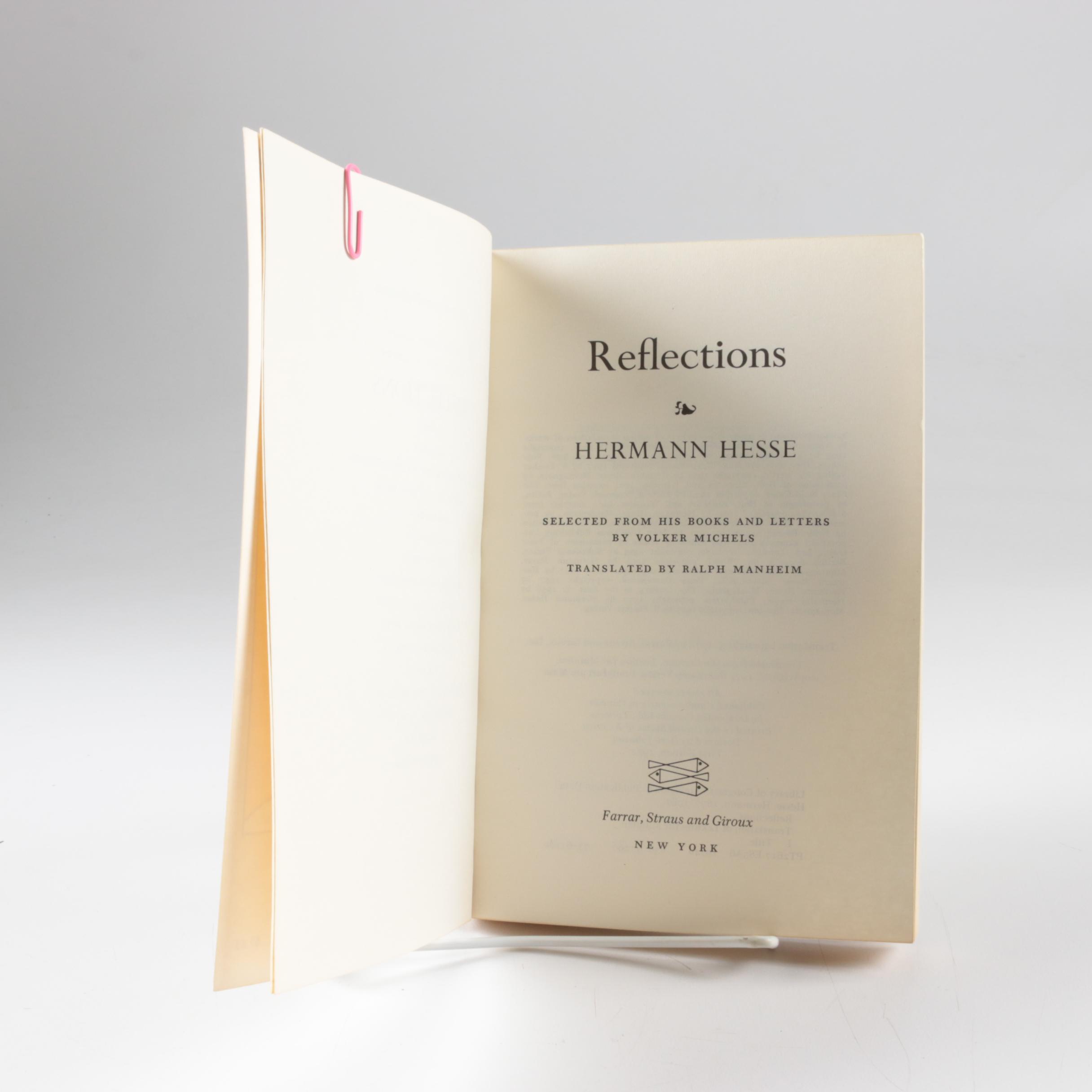 Books by Hermann Hesse Including 1969 First Printing "Gertrude"