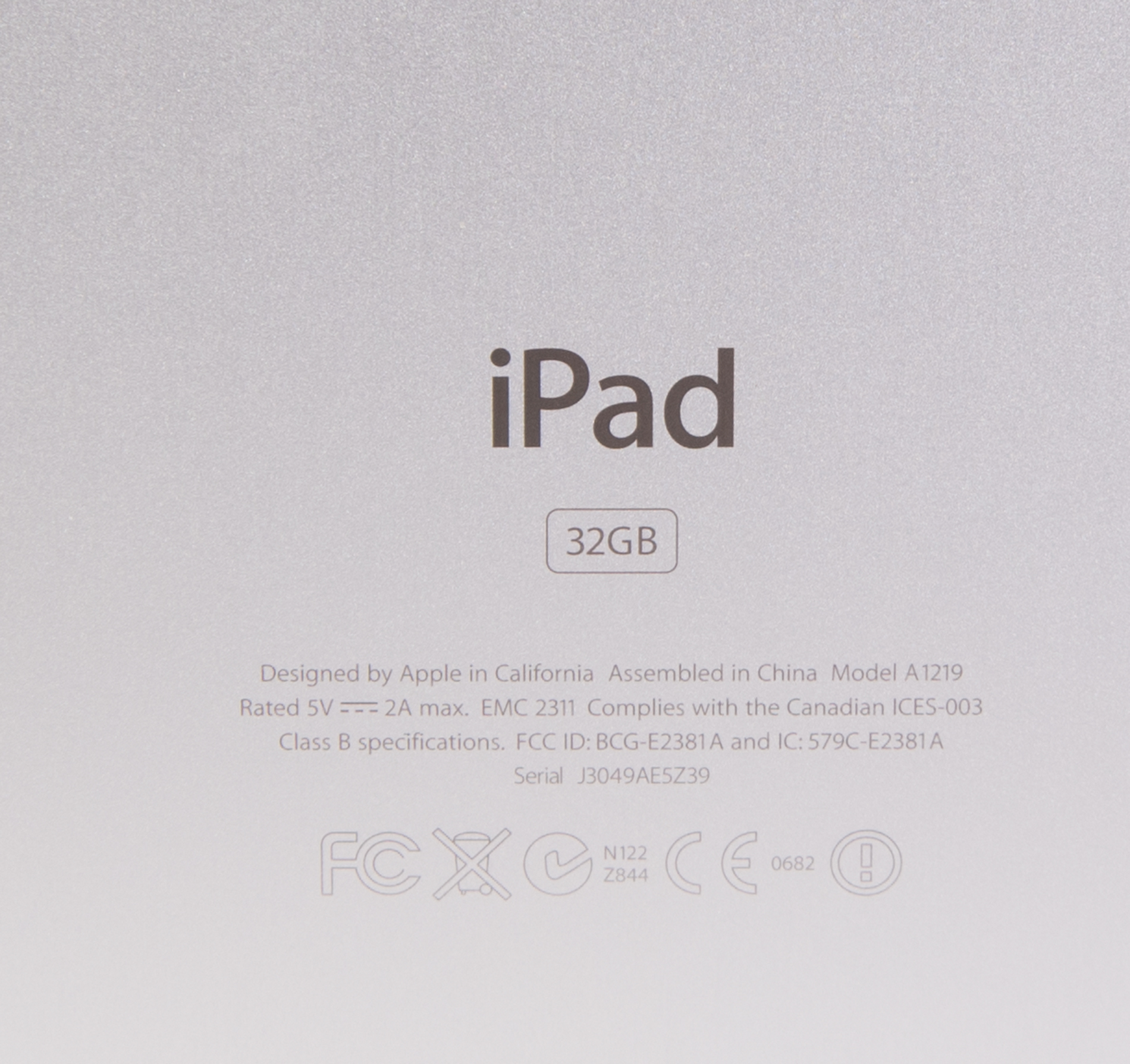 1st Generation 32GB iPad