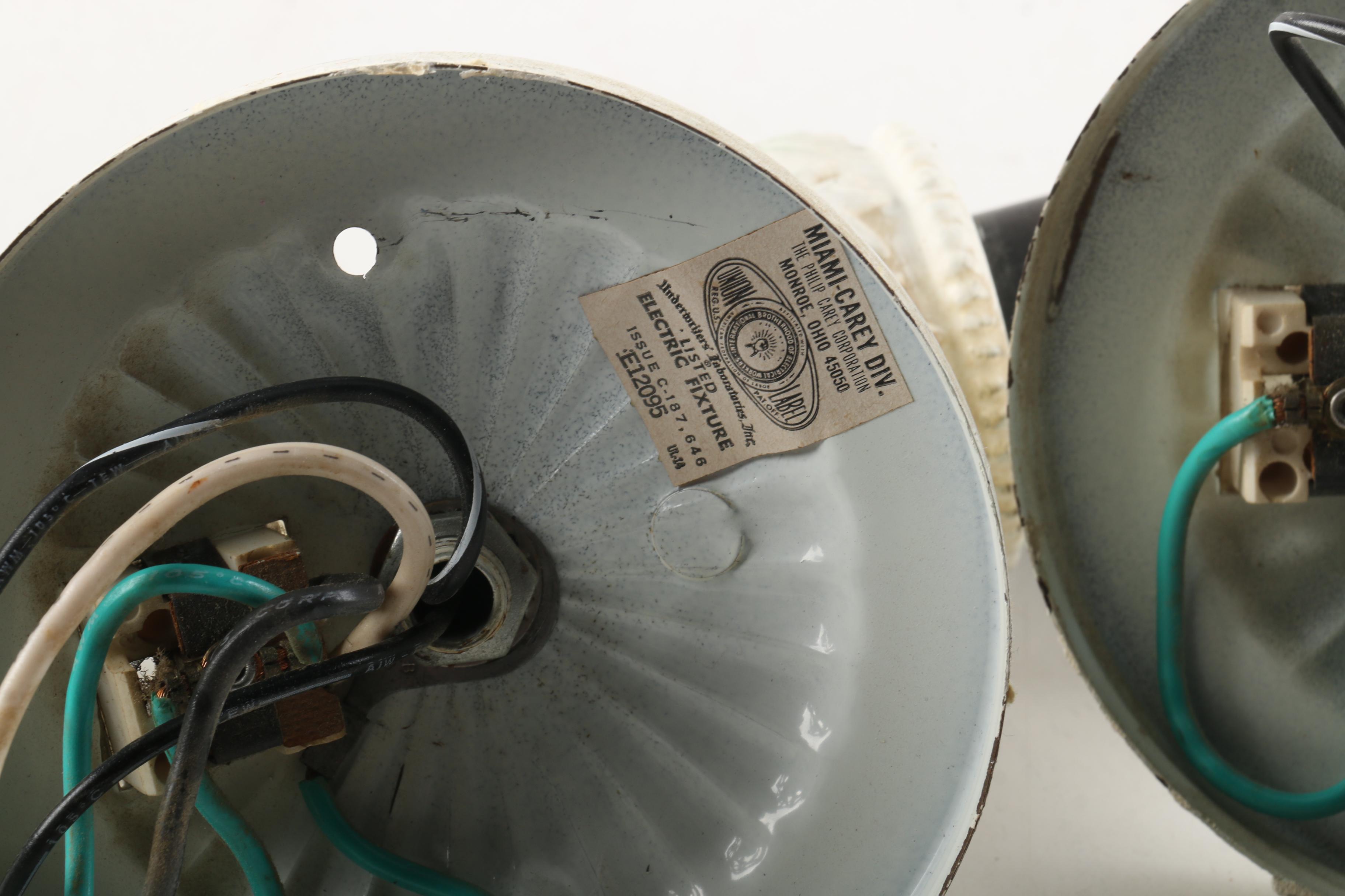 Pair of Vintage Philip Carey Wall Sconces