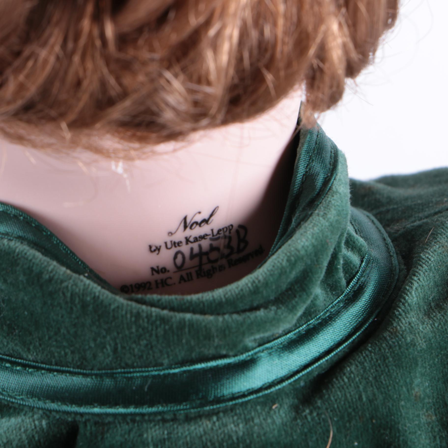 1992 Ute Kase-Lepp "Noel" Porcelain Doll