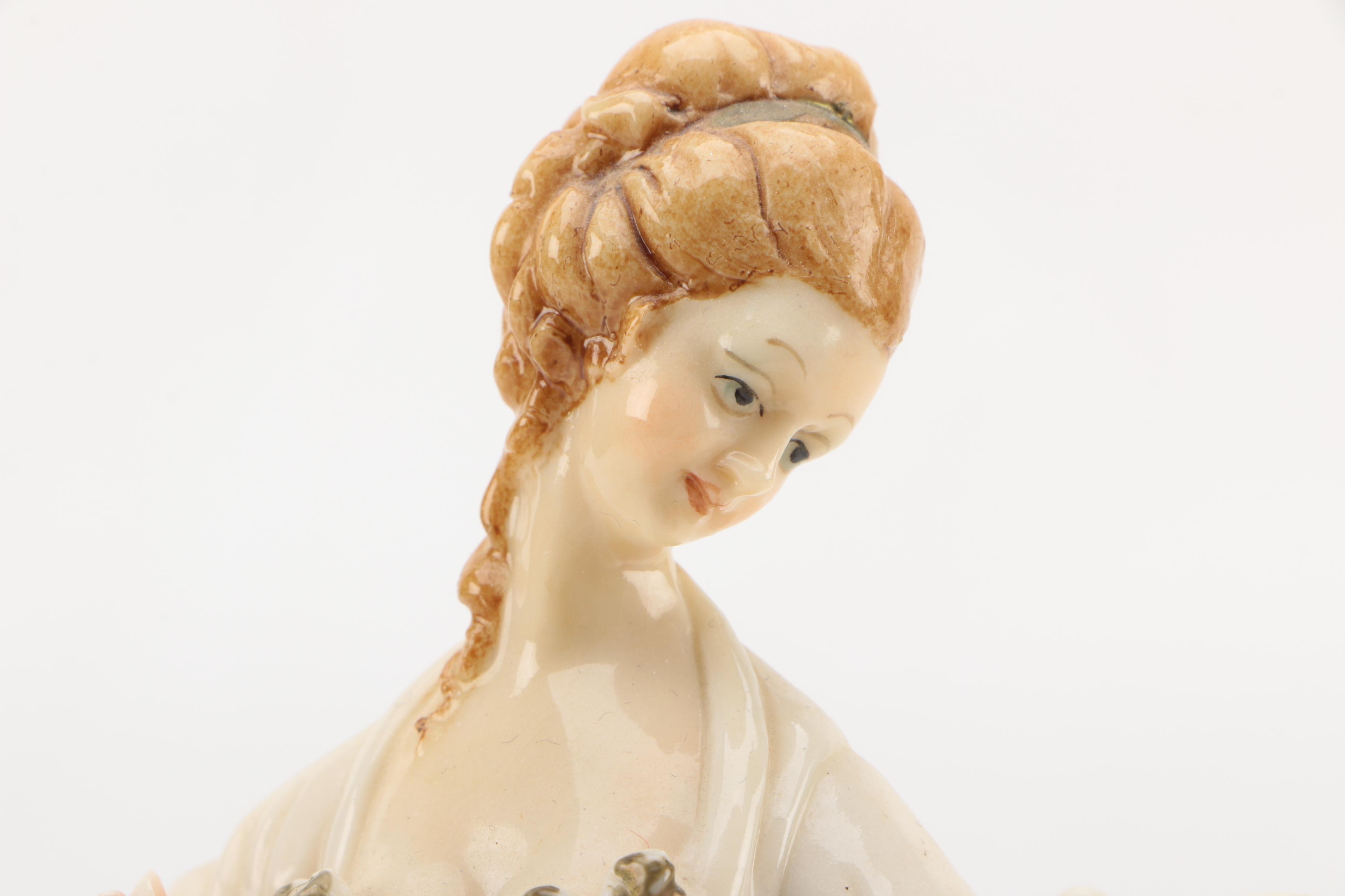 Capodimonte B. Merli Porcelain Figurine