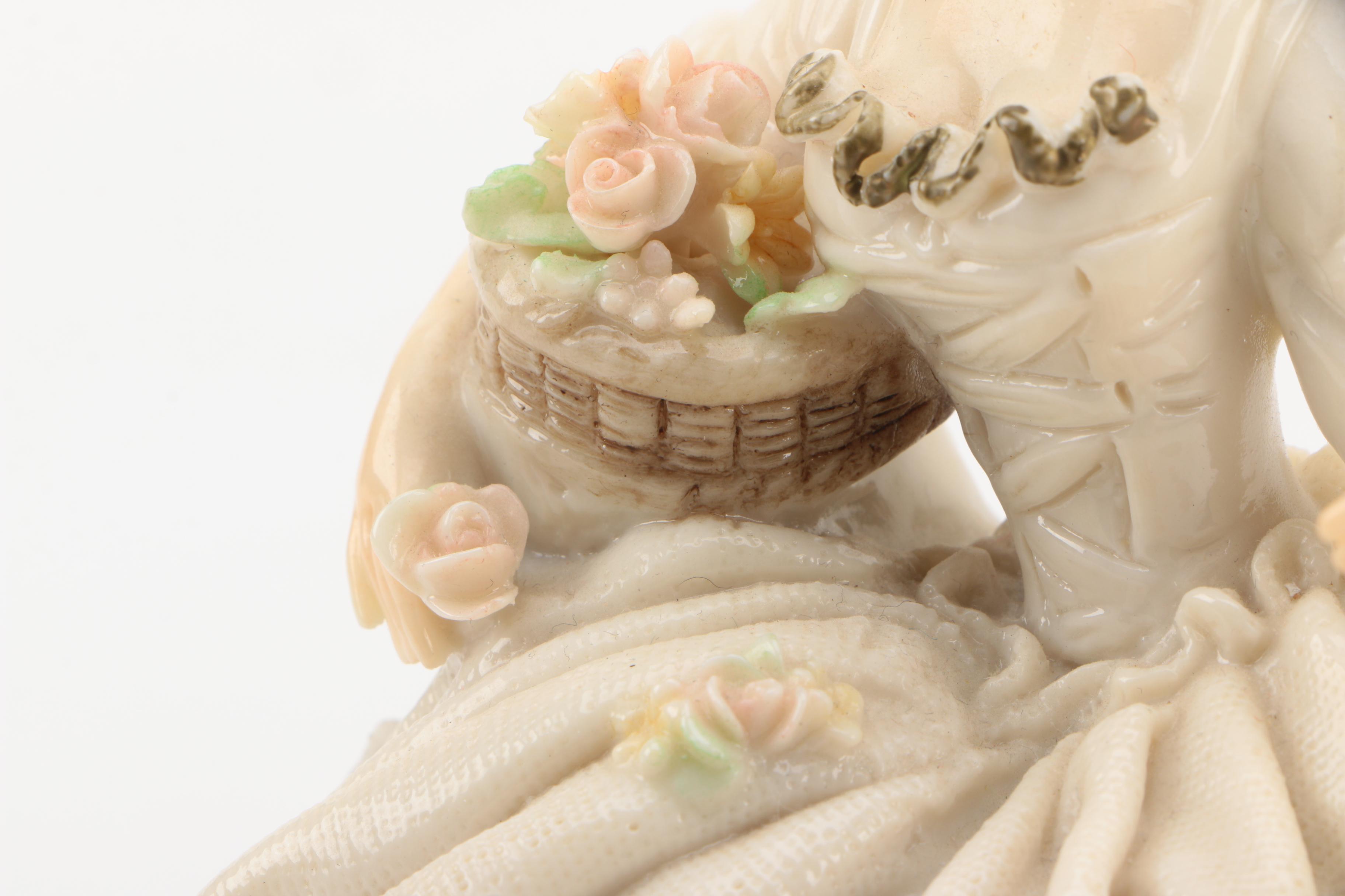 Capodimonte B. Merli Porcelain Figurine