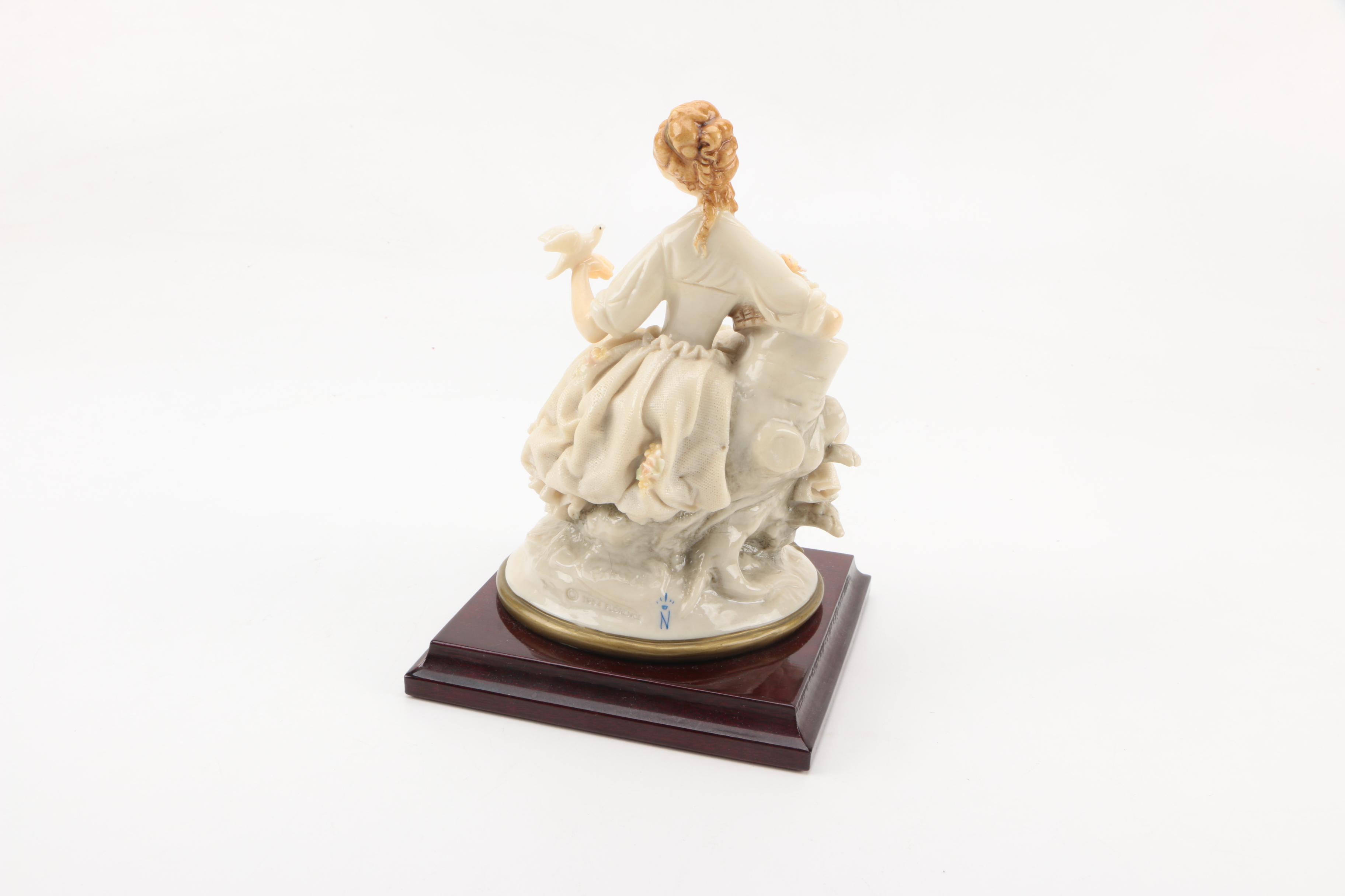 Capodimonte B. Merli Porcelain Figurine