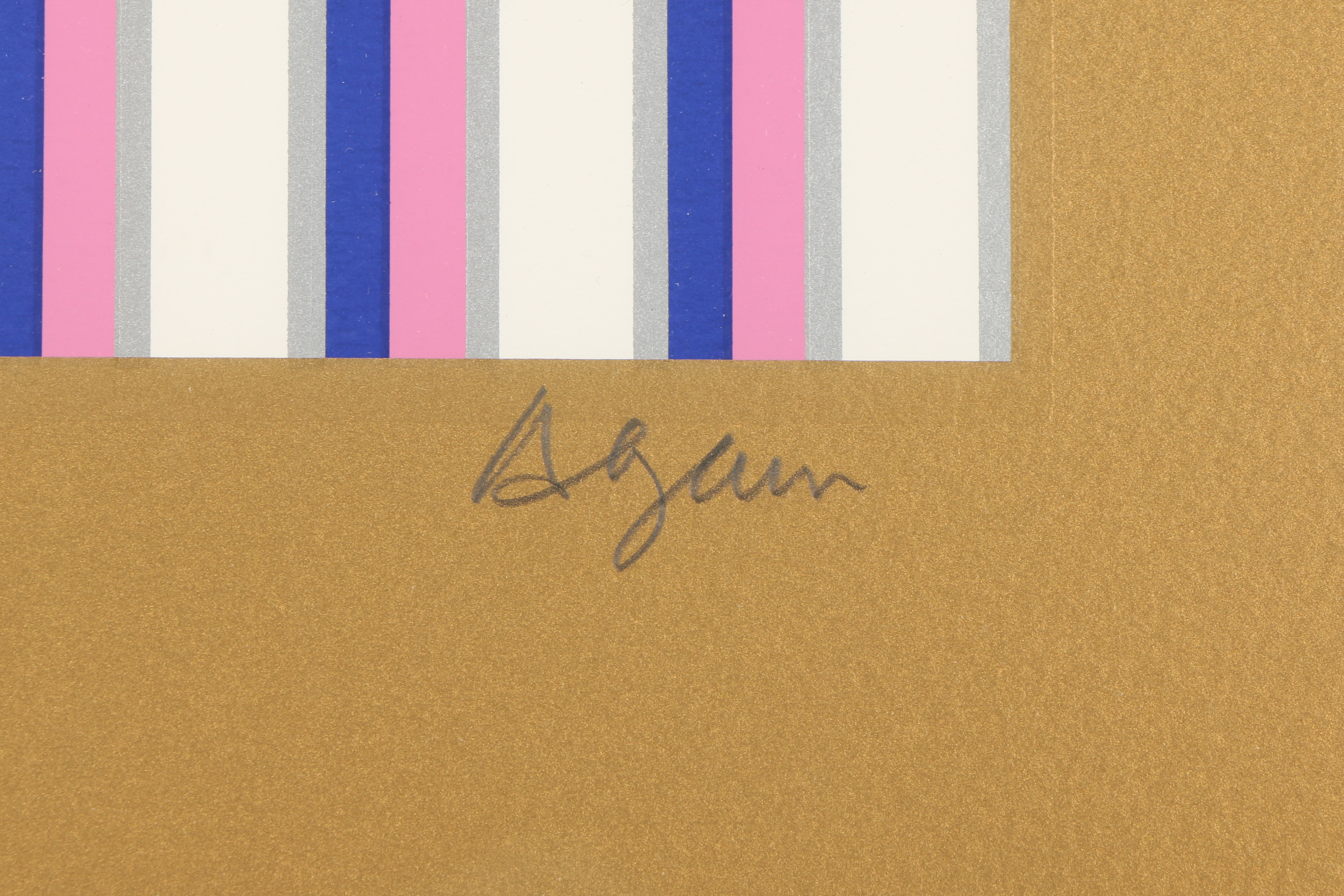 Yaacov Agam Serigraph "Asher"