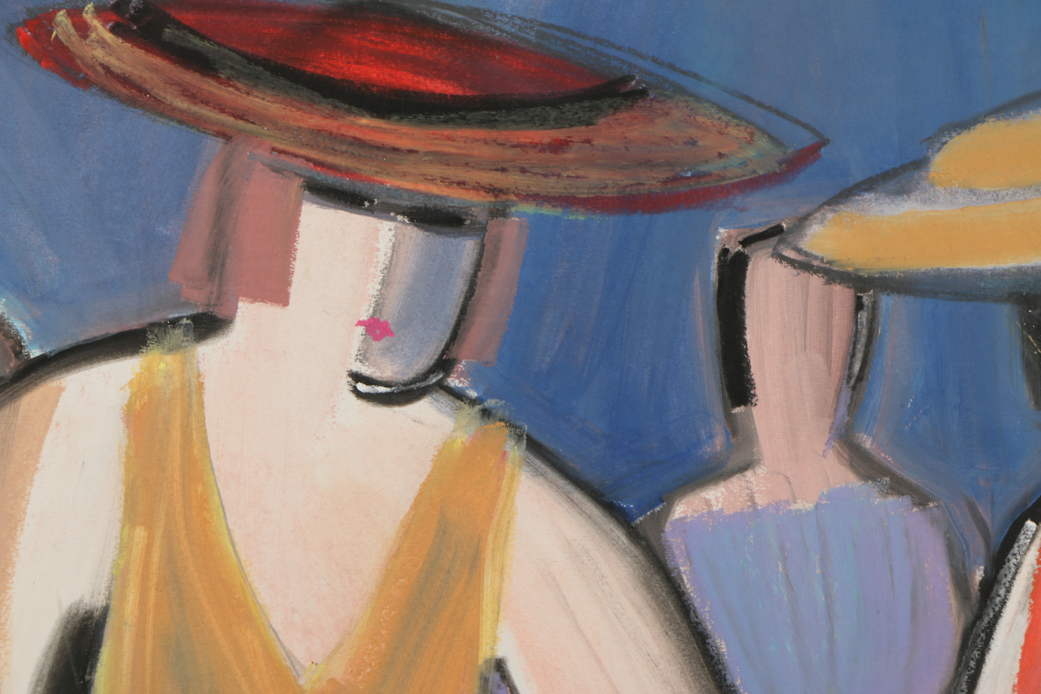 Bruno Dutot Pastel Drawing