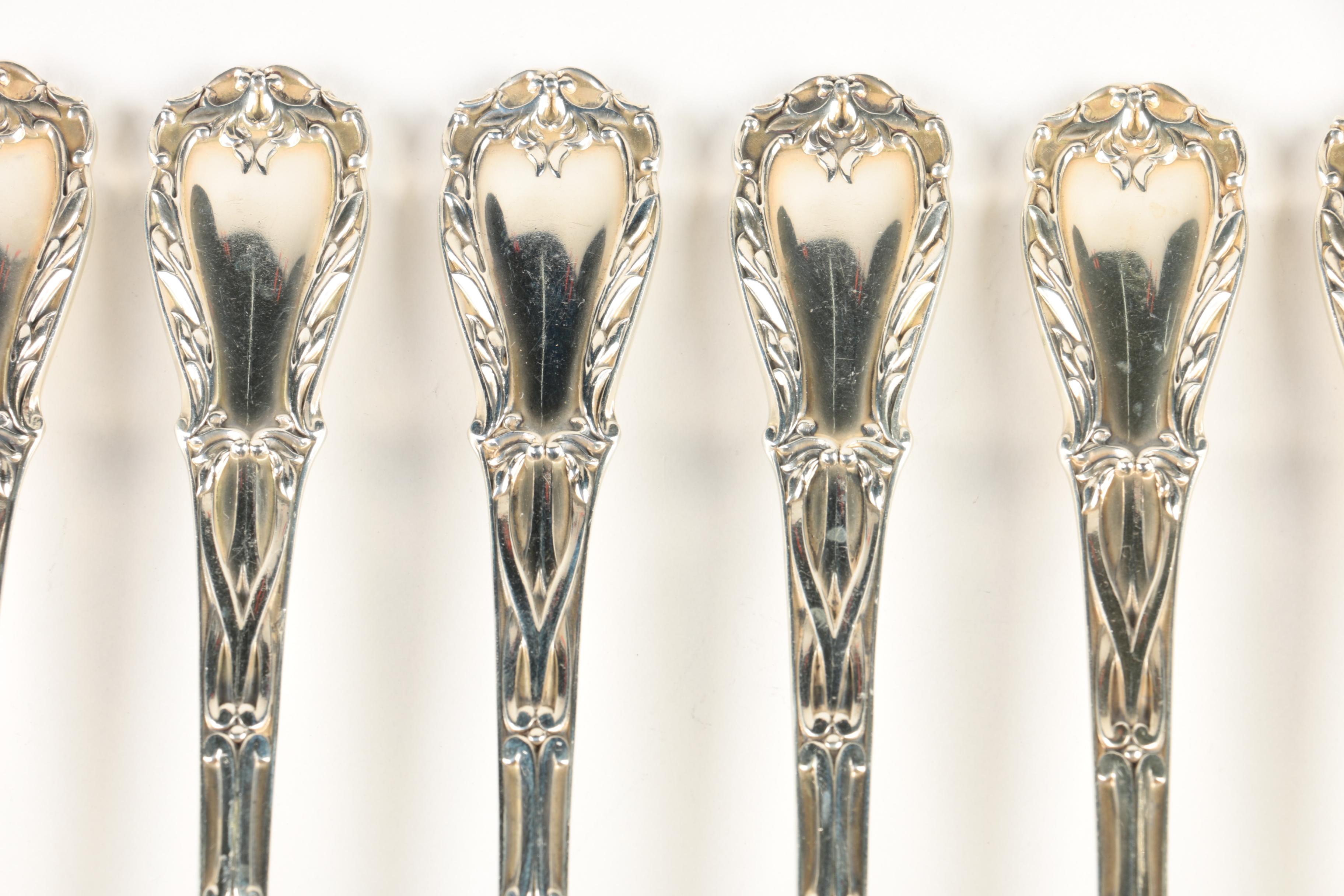 S. Kirk & Son "Quadrille" Sterling Silver Flatware Set