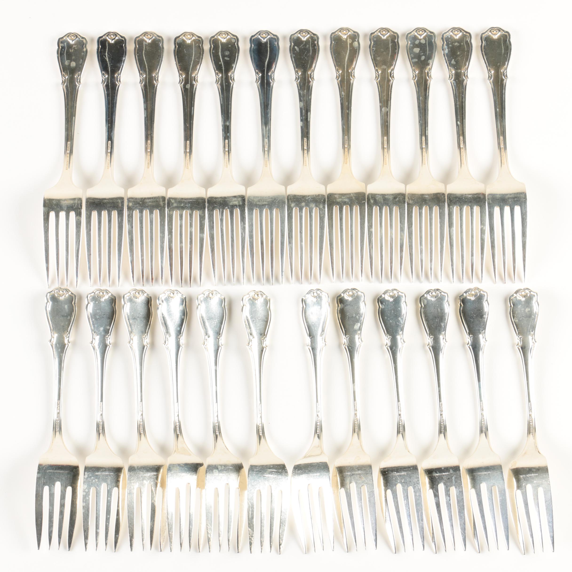 S. Kirk & Son "Quadrille" Sterling Silver Flatware Set