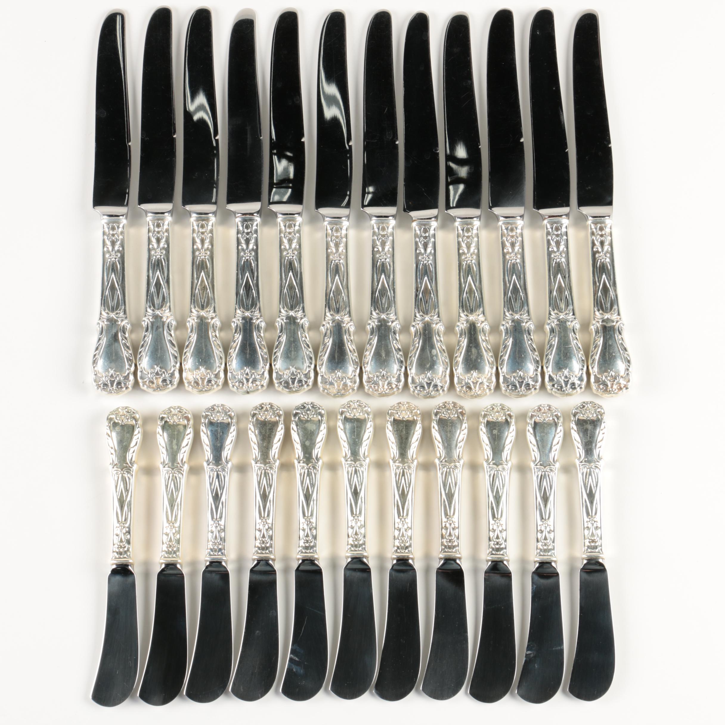 S. Kirk & Son "Quadrille" Sterling Silver Flatware Set