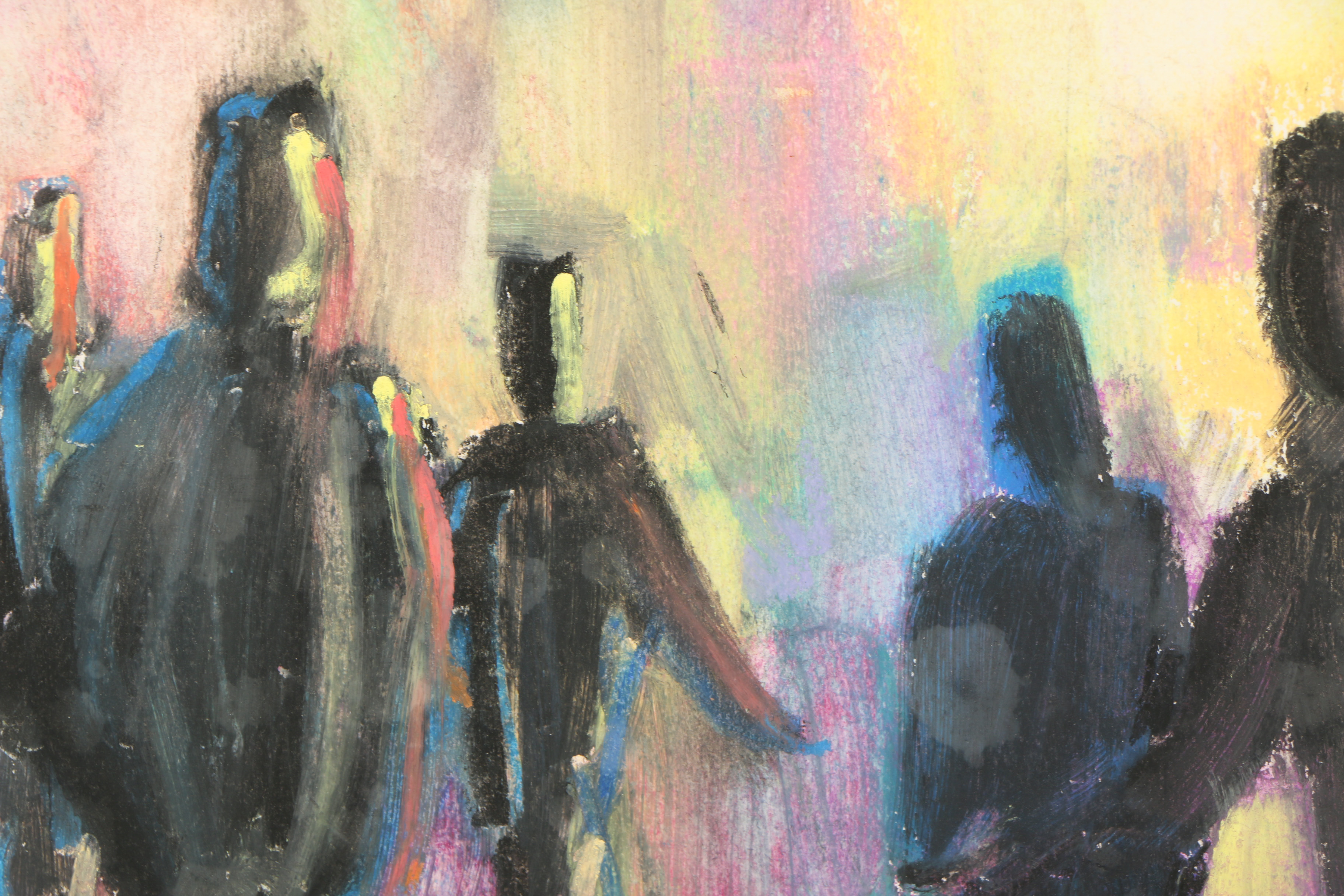 Bruno Dutot Pastel Drawing