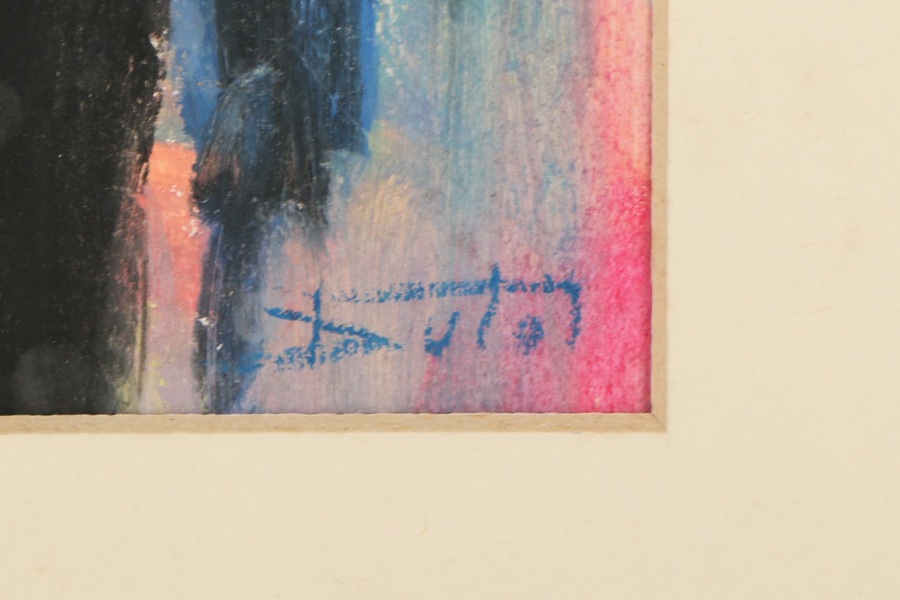 Bruno Dutot Pastel Drawing