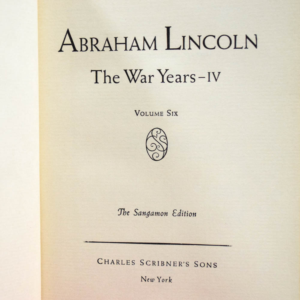 Complete Set of Carl Sandburg's "Abraham Lincoln"