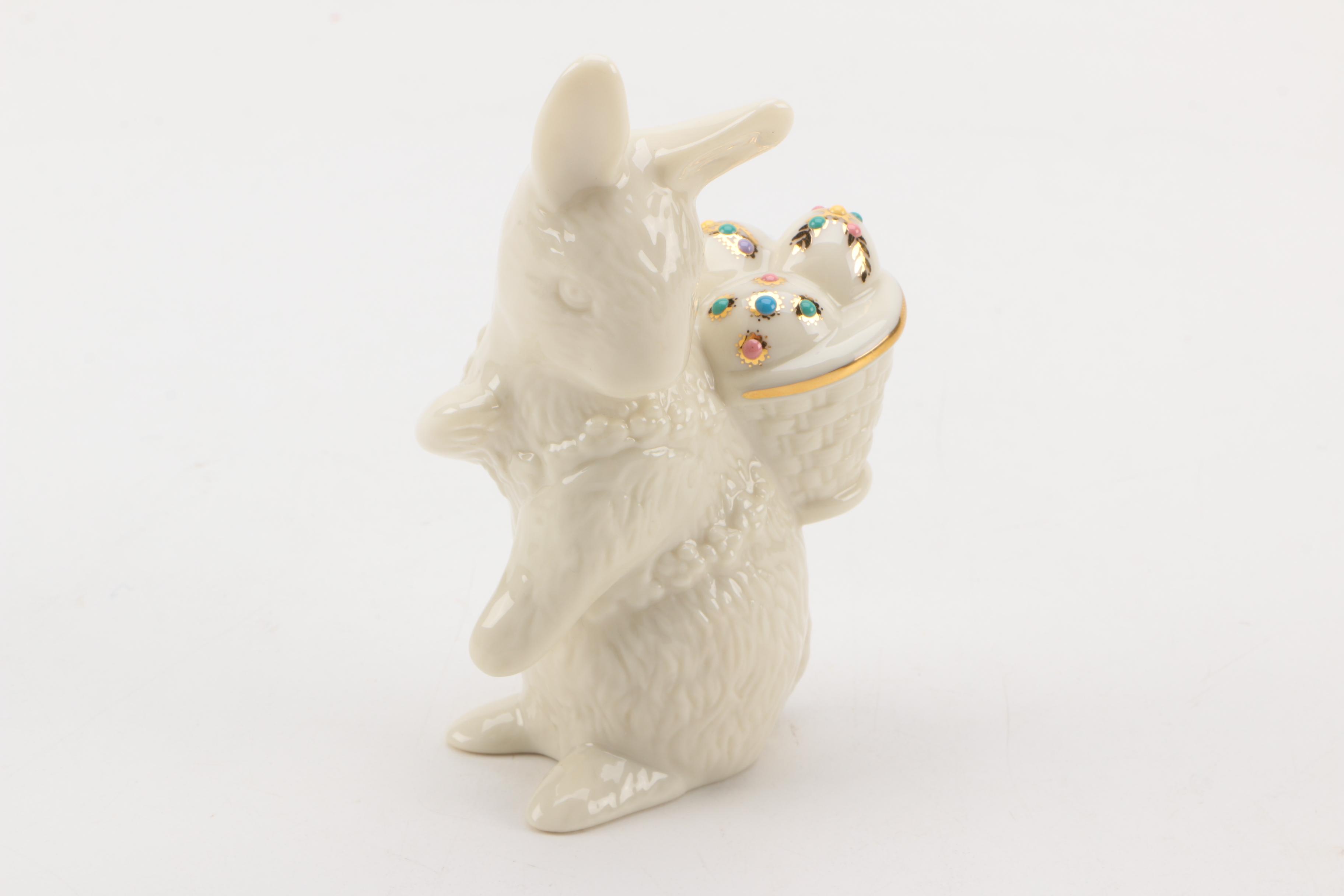 Lenox Porcelain Easter Bunny Figurines