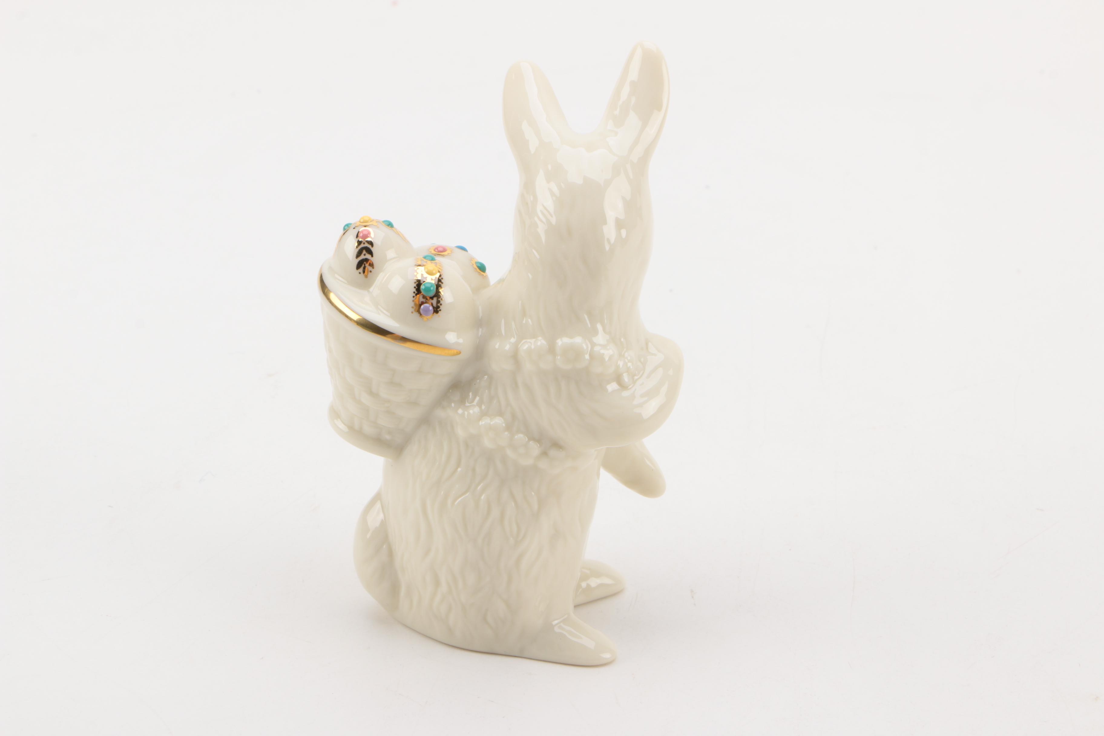 Lenox Porcelain Easter Bunny Figurines