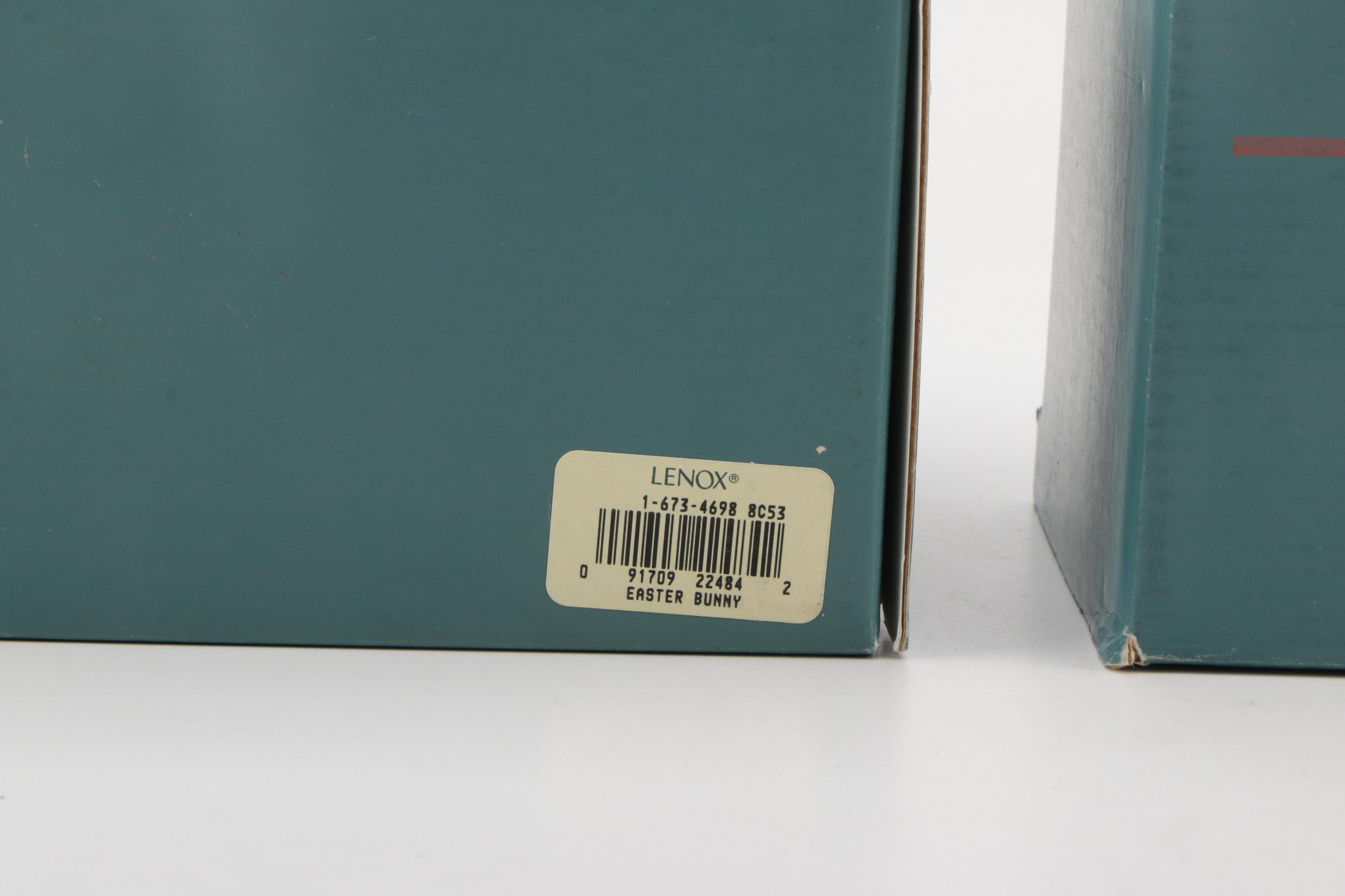 Lenox Porcelain Easter Bunny Figurines