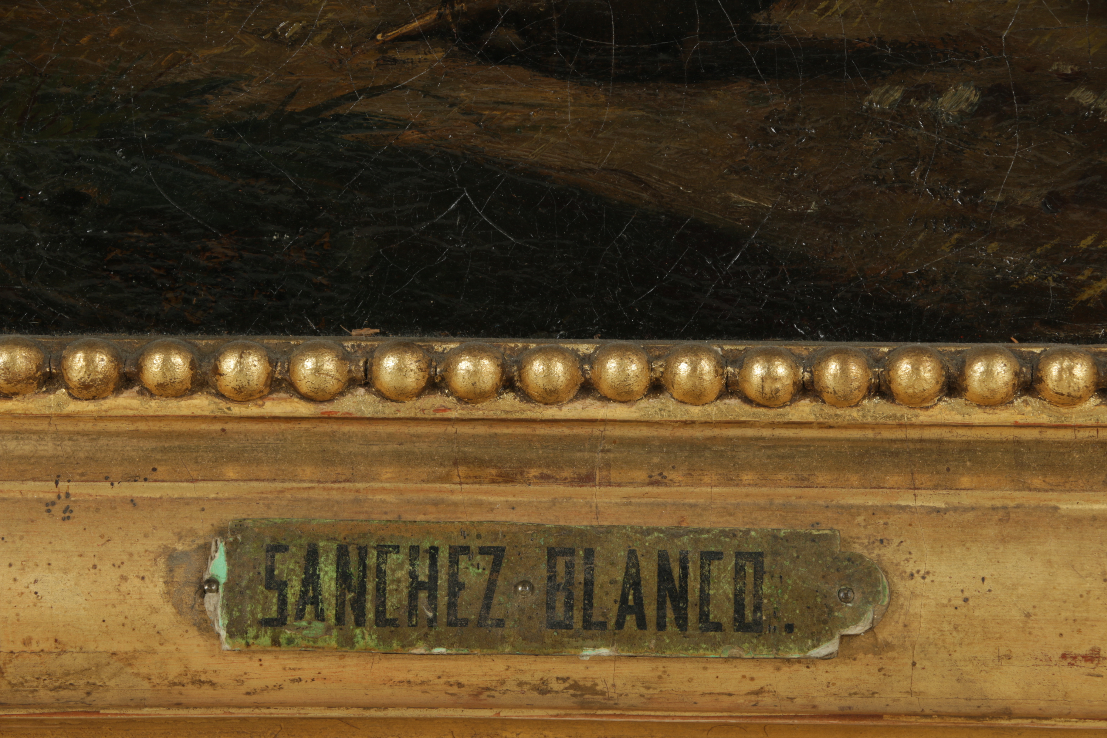 Important Sanchez Blanco Historical Military Painting "After the Battle"