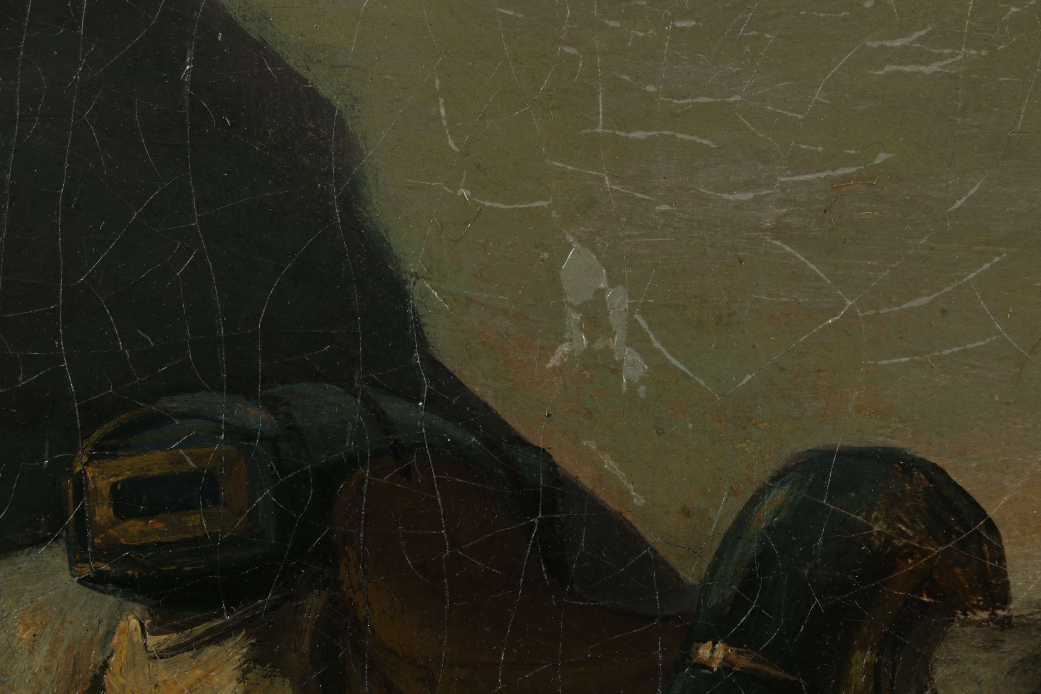 Important Sanchez Blanco Historical Military Painting "After the Battle"